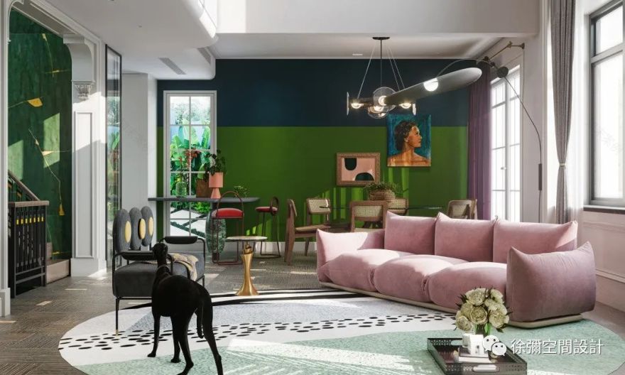 现代奢华家居,自由的艺术之居丨徐彌空間設計工作室-70
