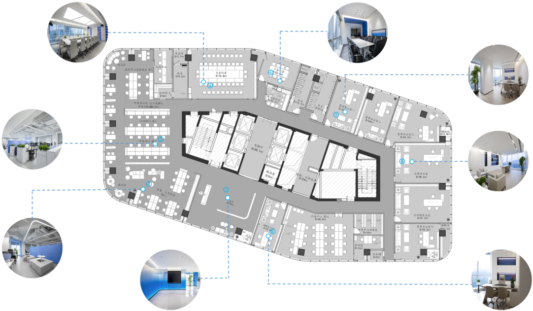 深圳年年卡网络科技办公室丨中国深圳丨华可可设计二院-4