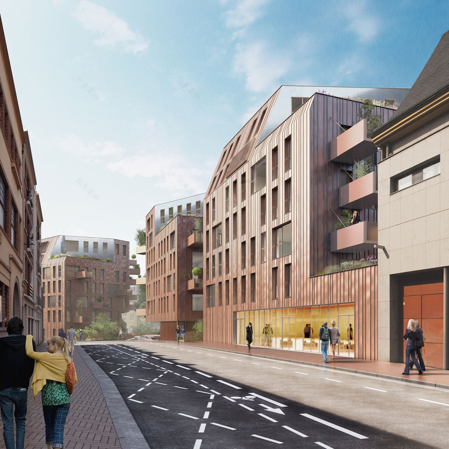 法国里尔 150 套住房与设备设计大赛-21