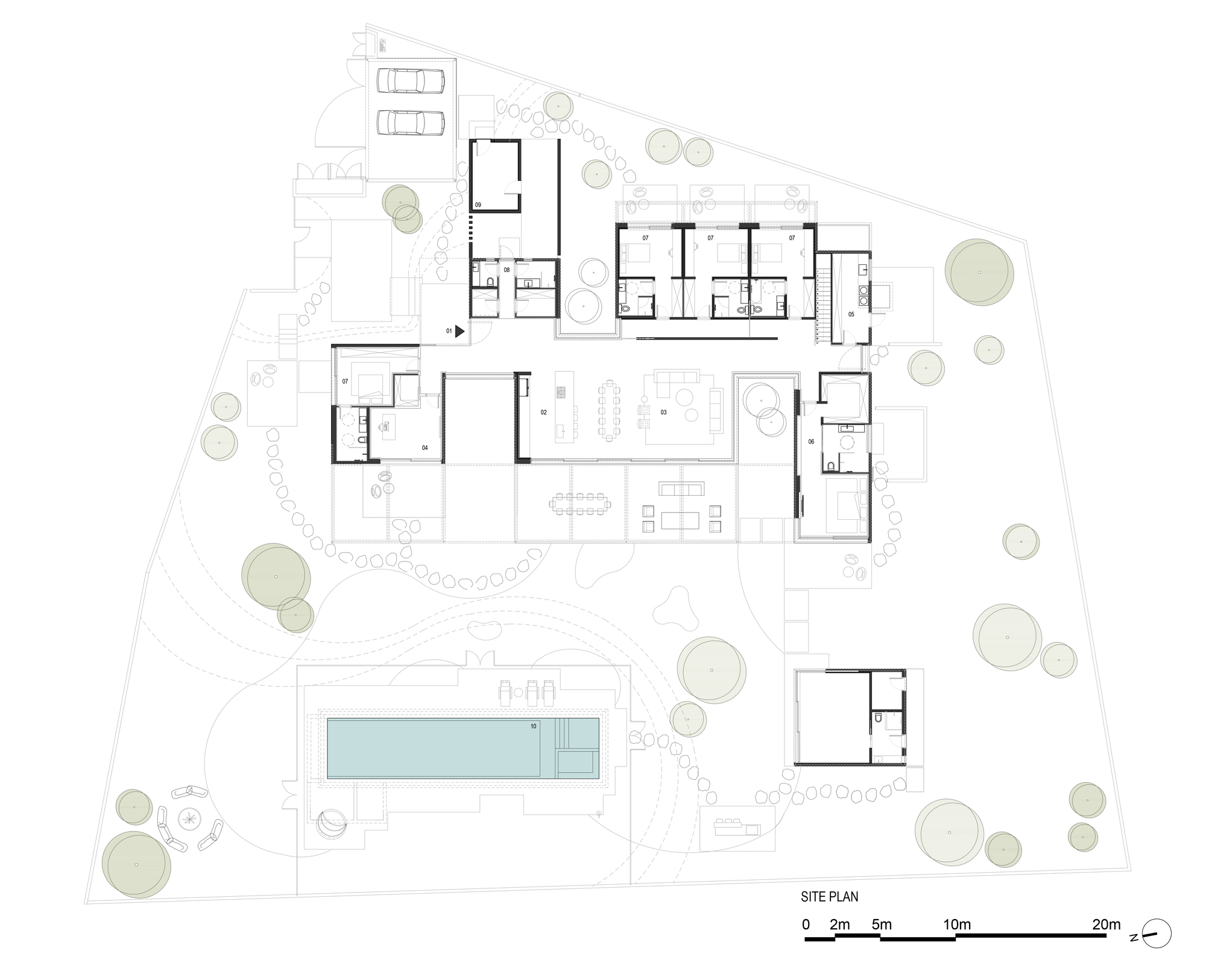 V 住宅丨以色列丨Blatman Cohen architecture design-12