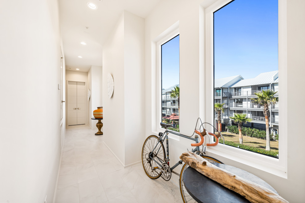 Cross Lane现代海滨住宅丨美国阿拉巴马丨Bob Chatham Custom Home Design-17