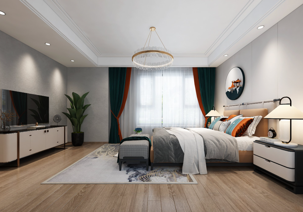 现代轻奢平层设计-10