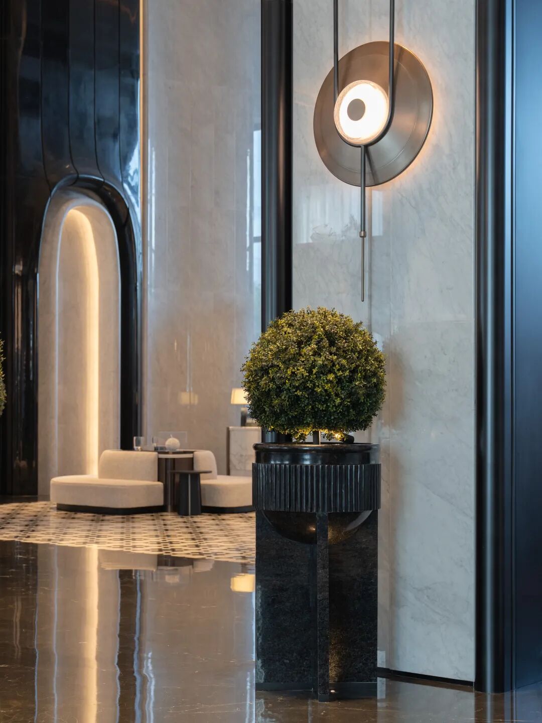 闽韵鹭岛・云端植境|厦门厦航费尔蒙酒店精品花园营造-54