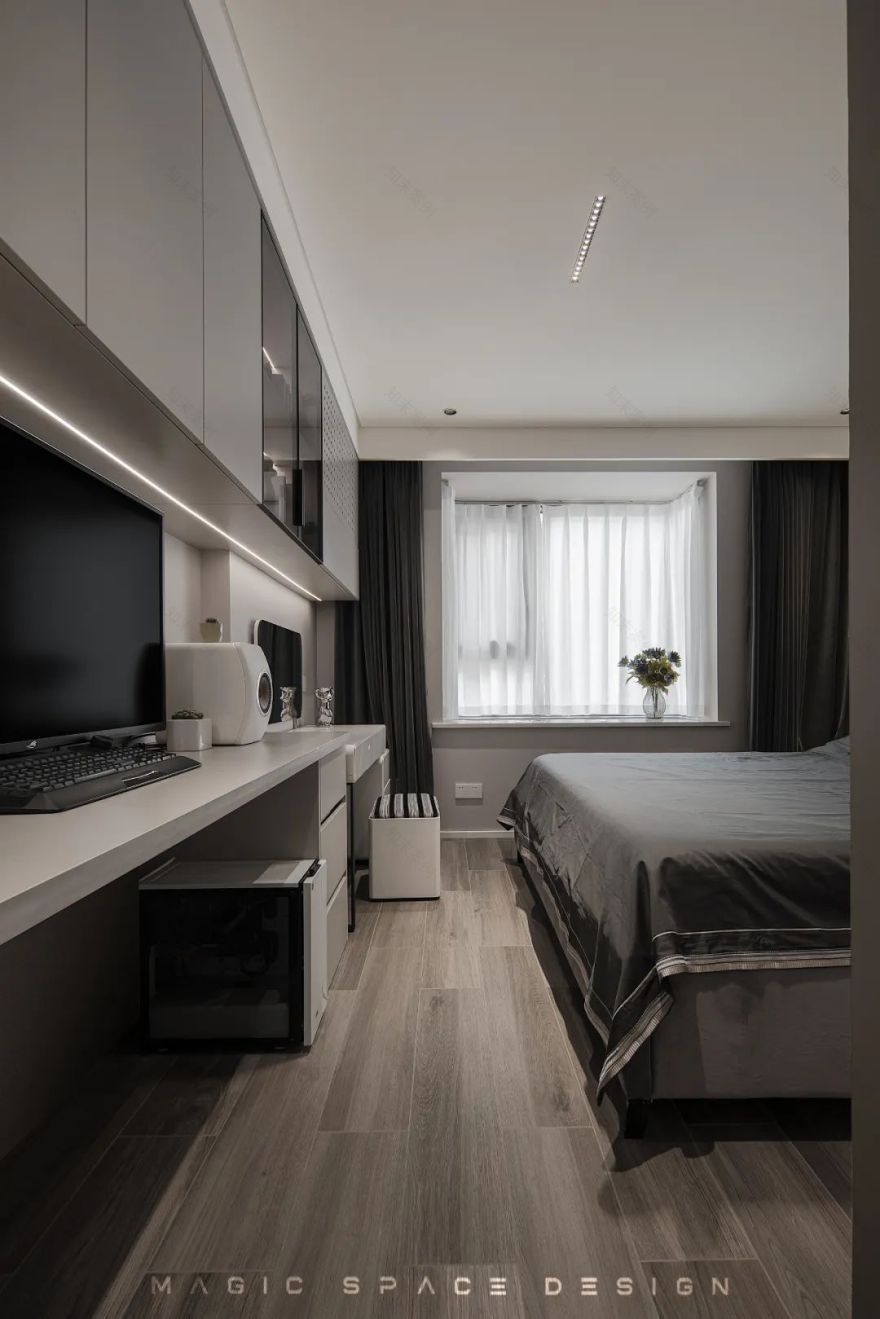 纯粹与简单 · 麻吉家装定制的现代简居之美-42