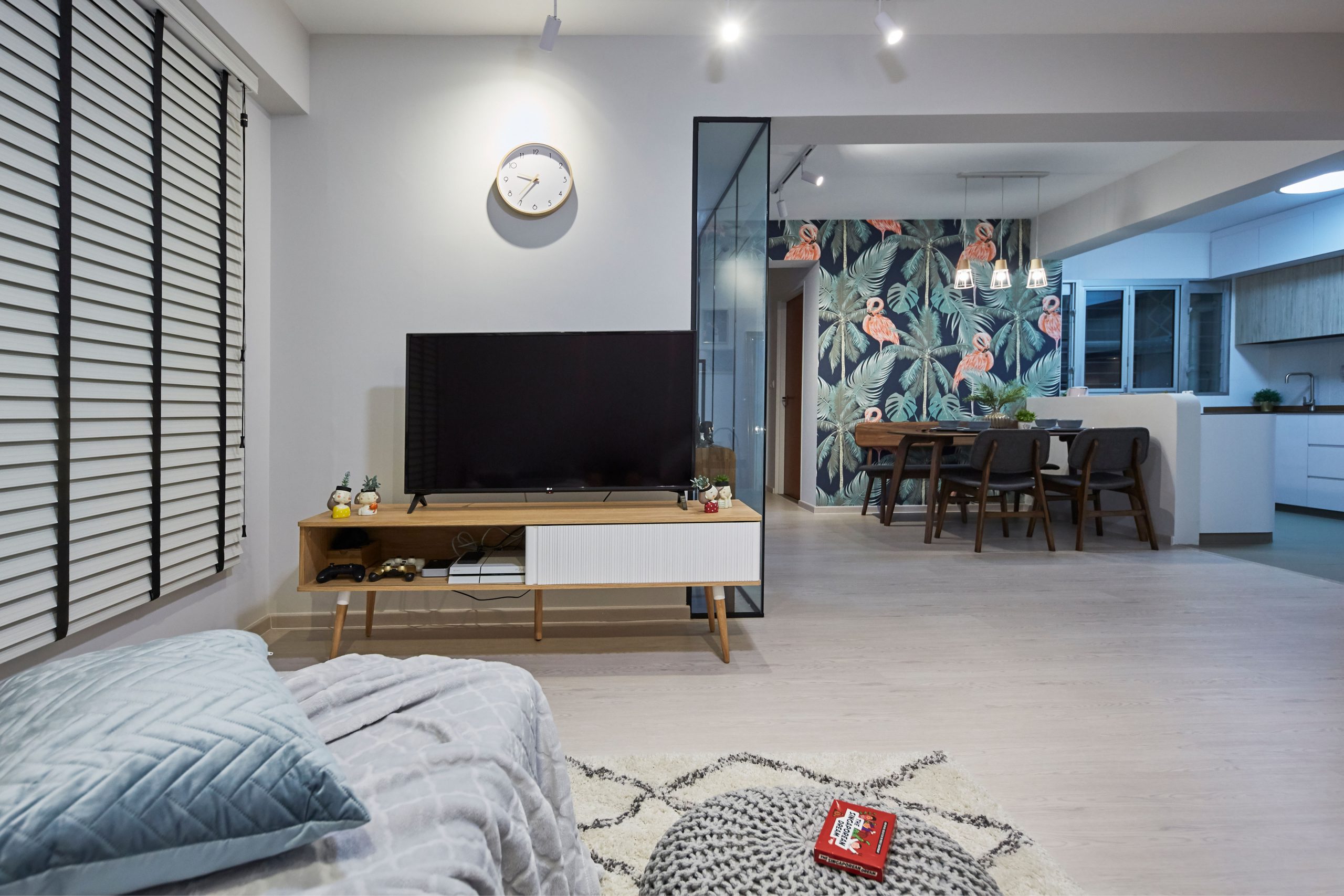 4RM HDB BTO住宅室内设计丨新加坡-0