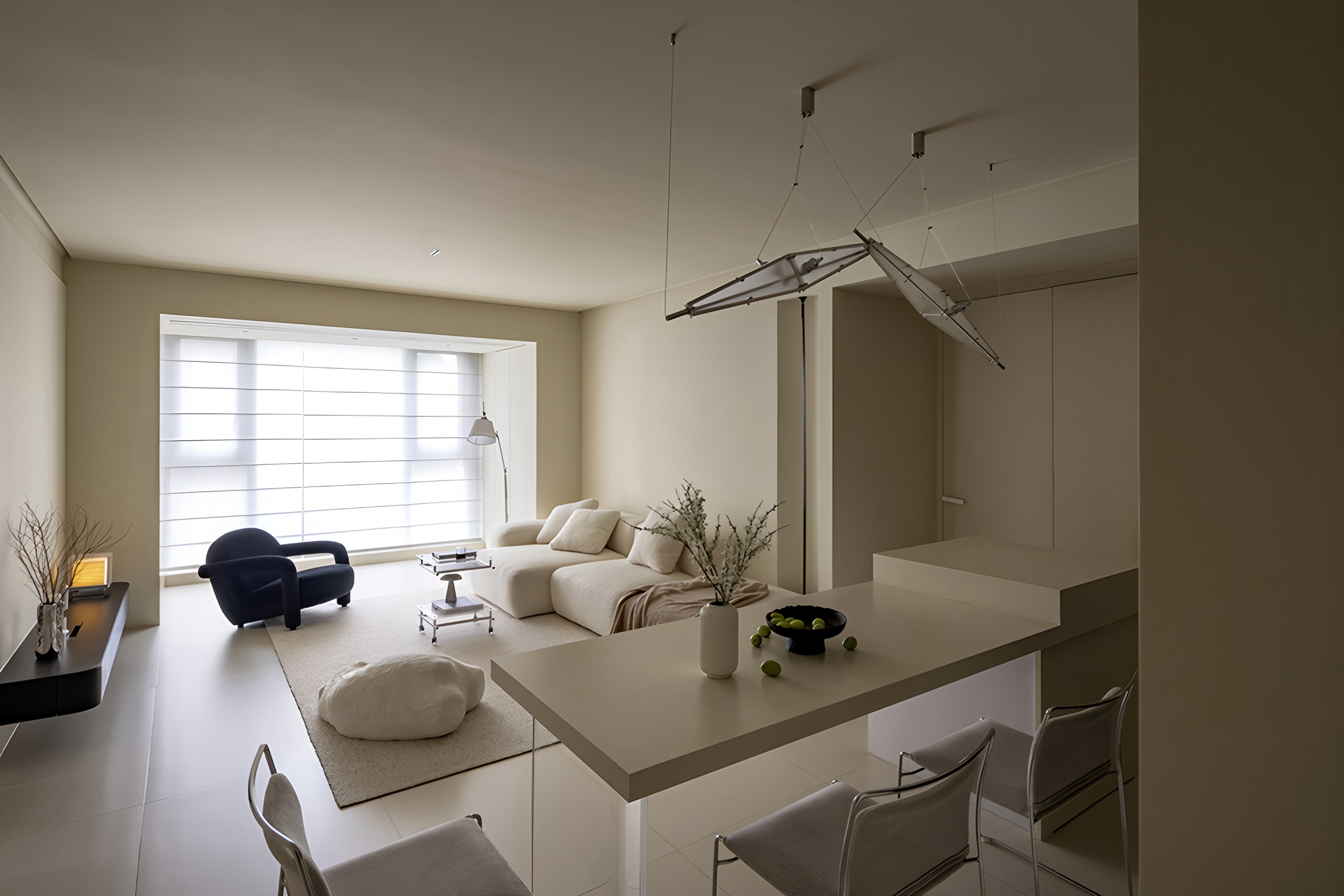 浙江温州135㎡极简基调丨中国温州丨邓德进设计-6