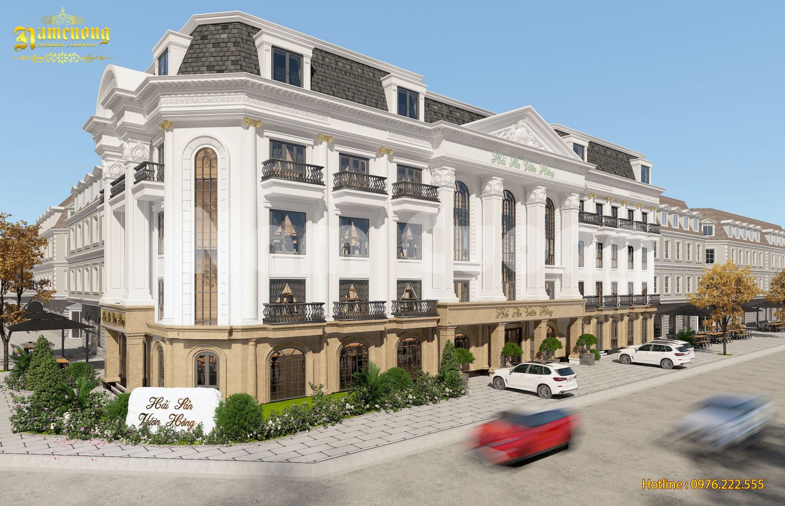 越南 Quảng Ninh 港海鲜餐厅 Vườn Hồng 设计亮点与评价-29