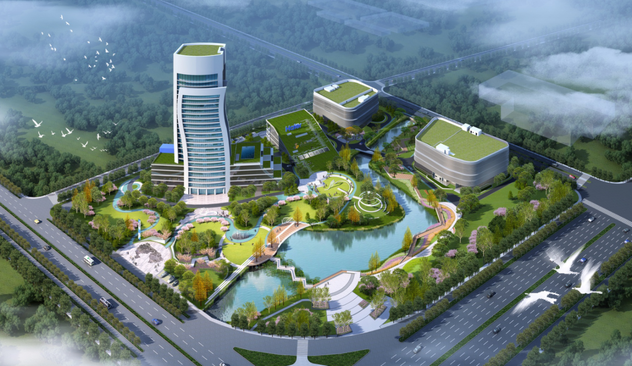 海尔无锡物联生态网示范基地,一个向市民开放的办公企业园 / 印文设计-15