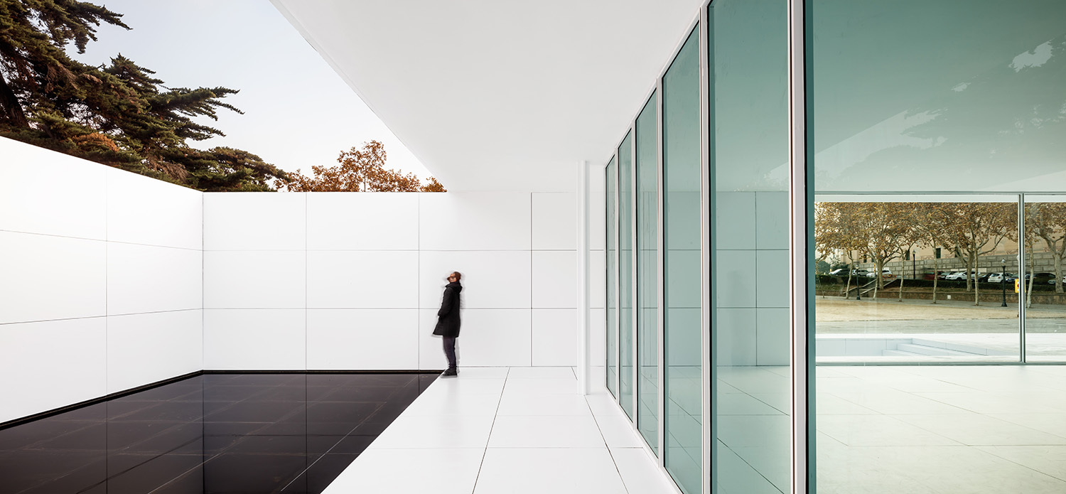 褪去材质的巴塞罗那 Mies van der Rohe Pavilion-48