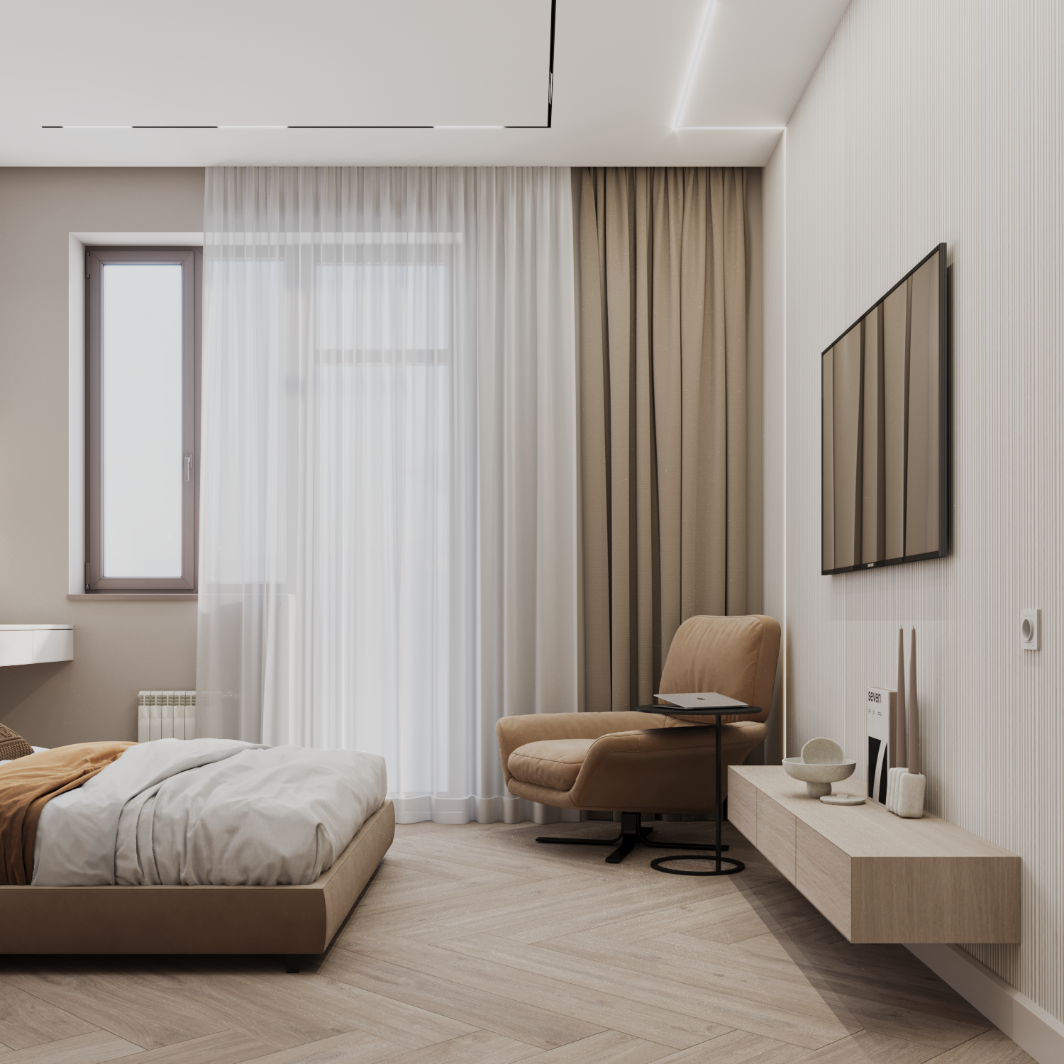 Light & Space 现代公寓设计丨MindCraft-13