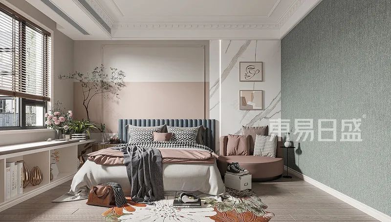 238㎡混搭美式风格装修,自带屋顶花园的家,邻居看了都羡慕-20