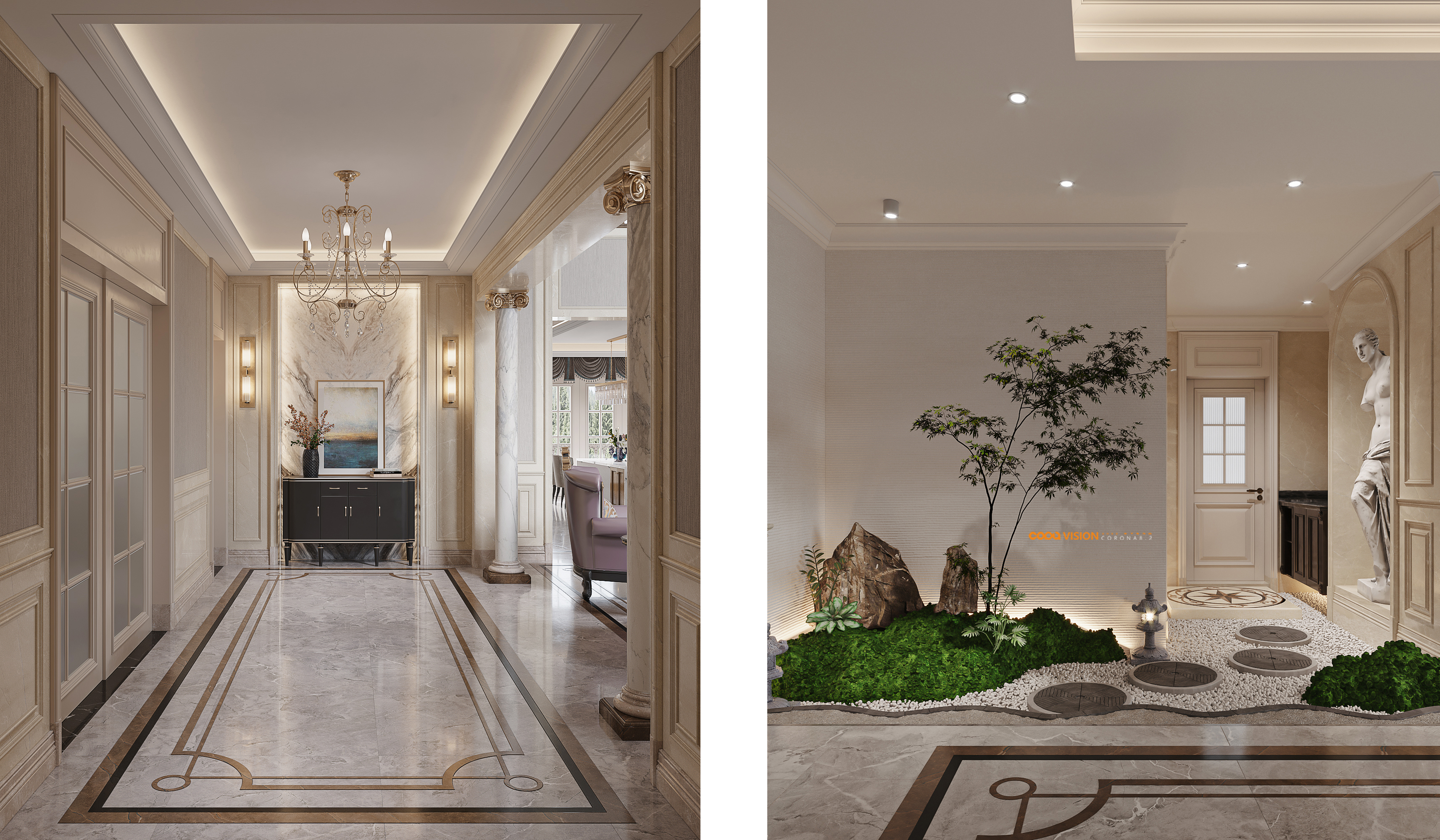 靠背视觉 2022 年中下旬家装效果图表现作品-9