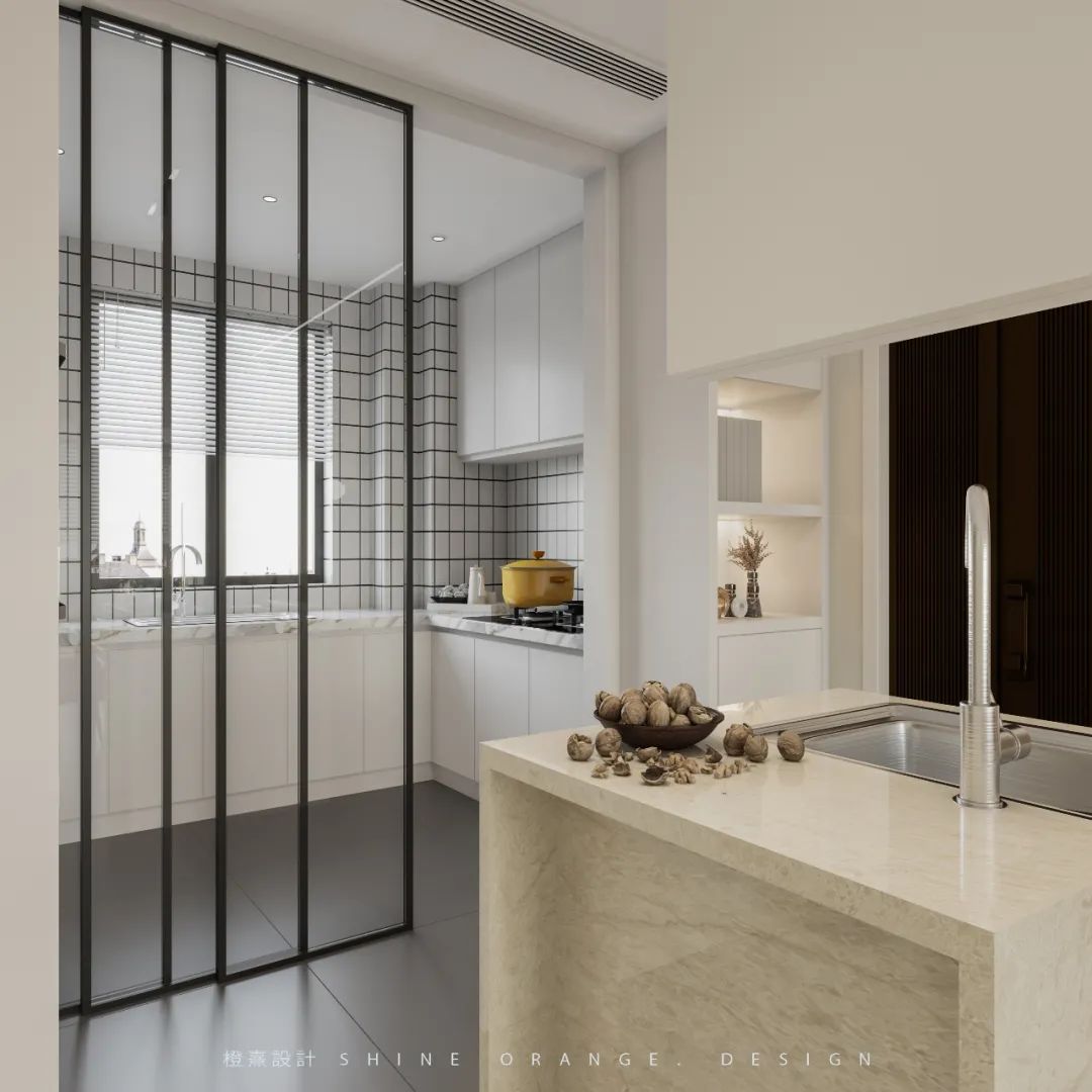 《橙熹设计》 | 混搭风格,充满温暖与趣味的家-44