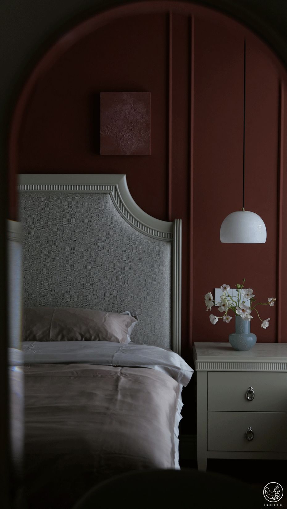 J 家美式轻奢淡颜系平层设计丨中国成都丨刘丽-45