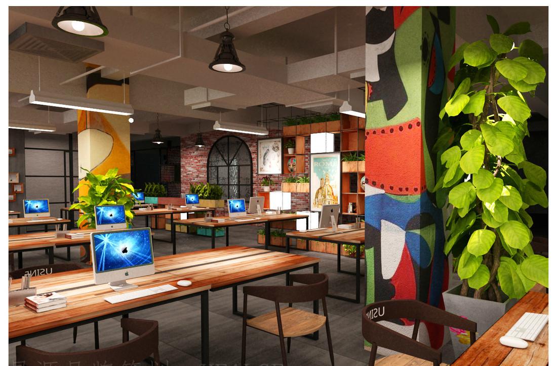 广州服装公司办公室设计-6