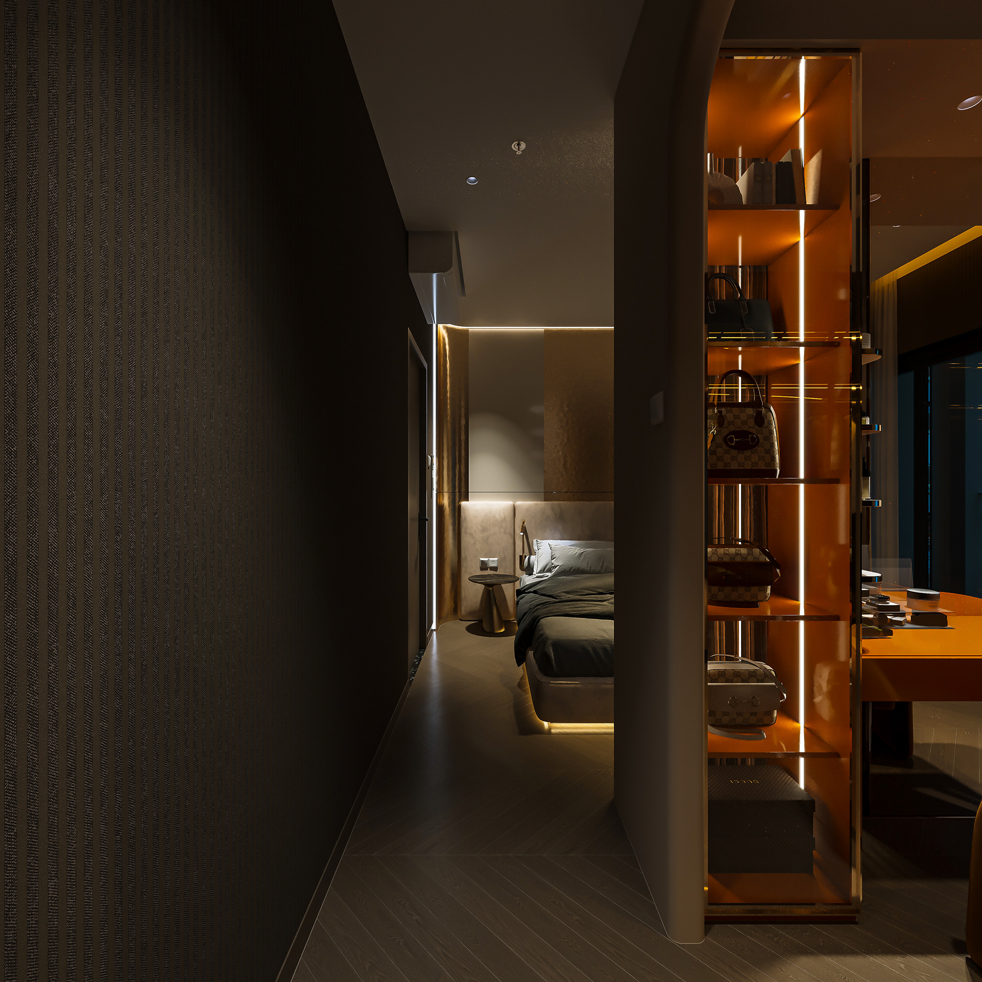 MASTERBEDROOM 卧室公寓丨K&Bstudio-13