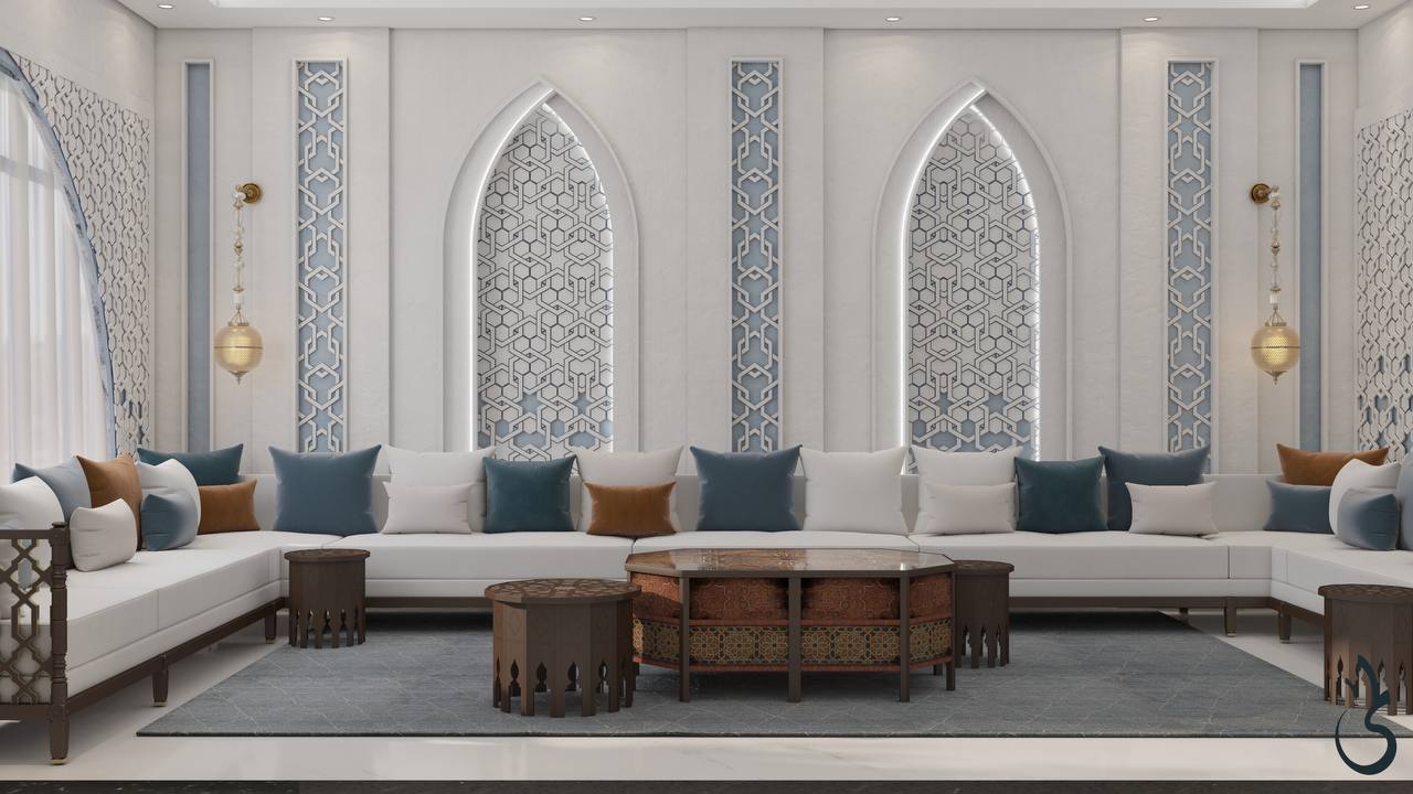 Blue Moroccan diwanyia-0