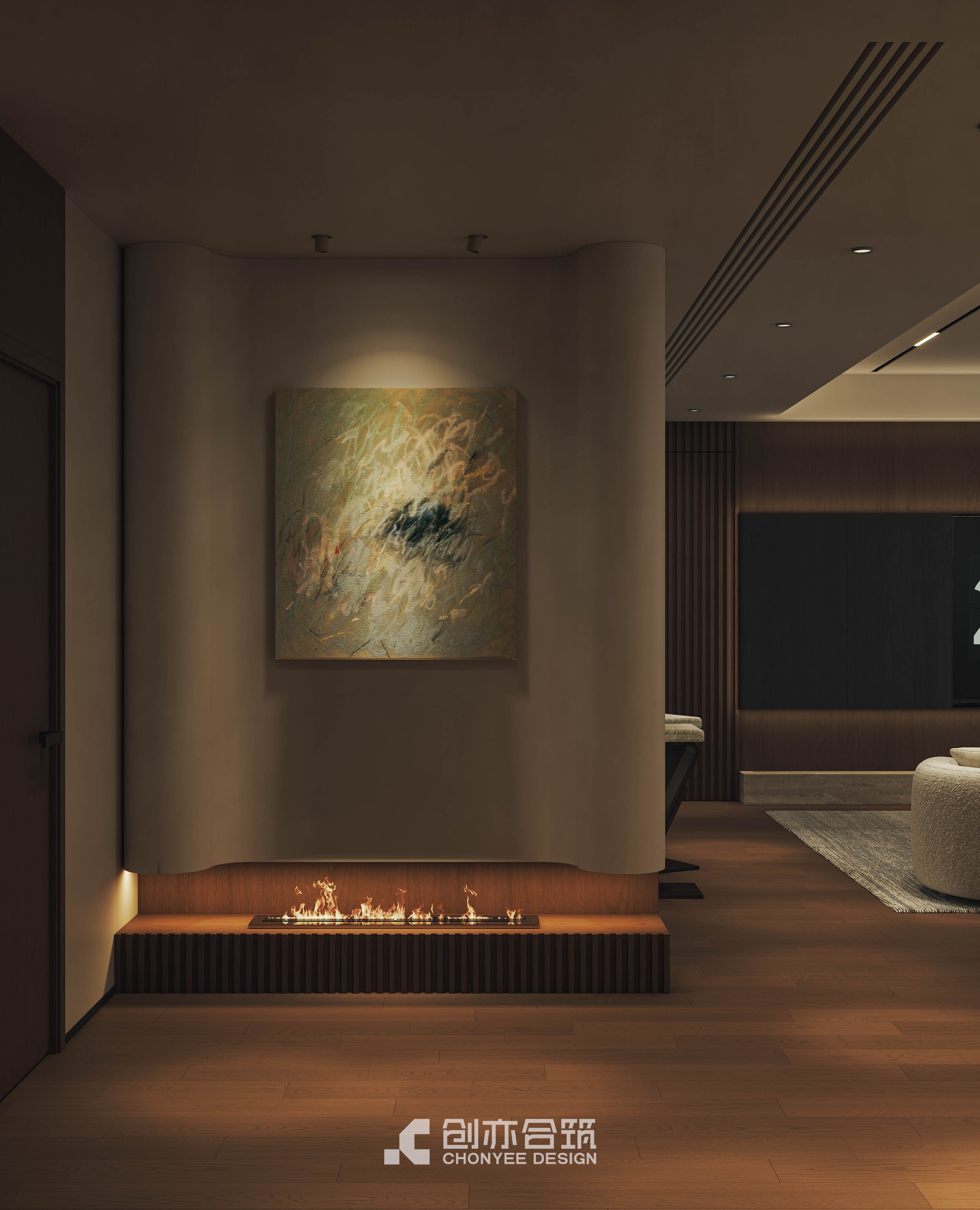 绿城凤起麓鸣215平丨中国长沙丨创亦合筑CHONYEE DESIGN-6