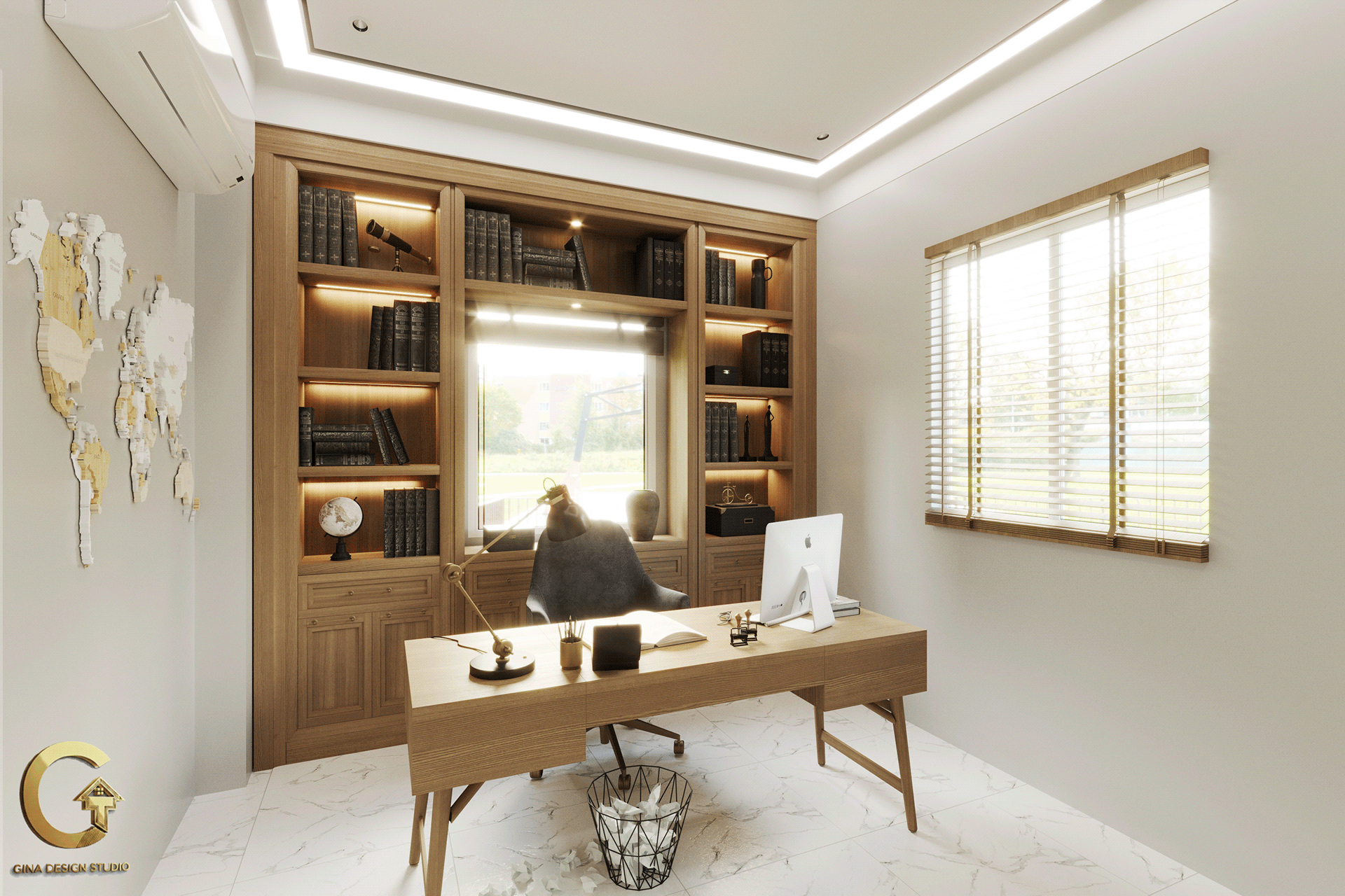 居家办公空间设计-7