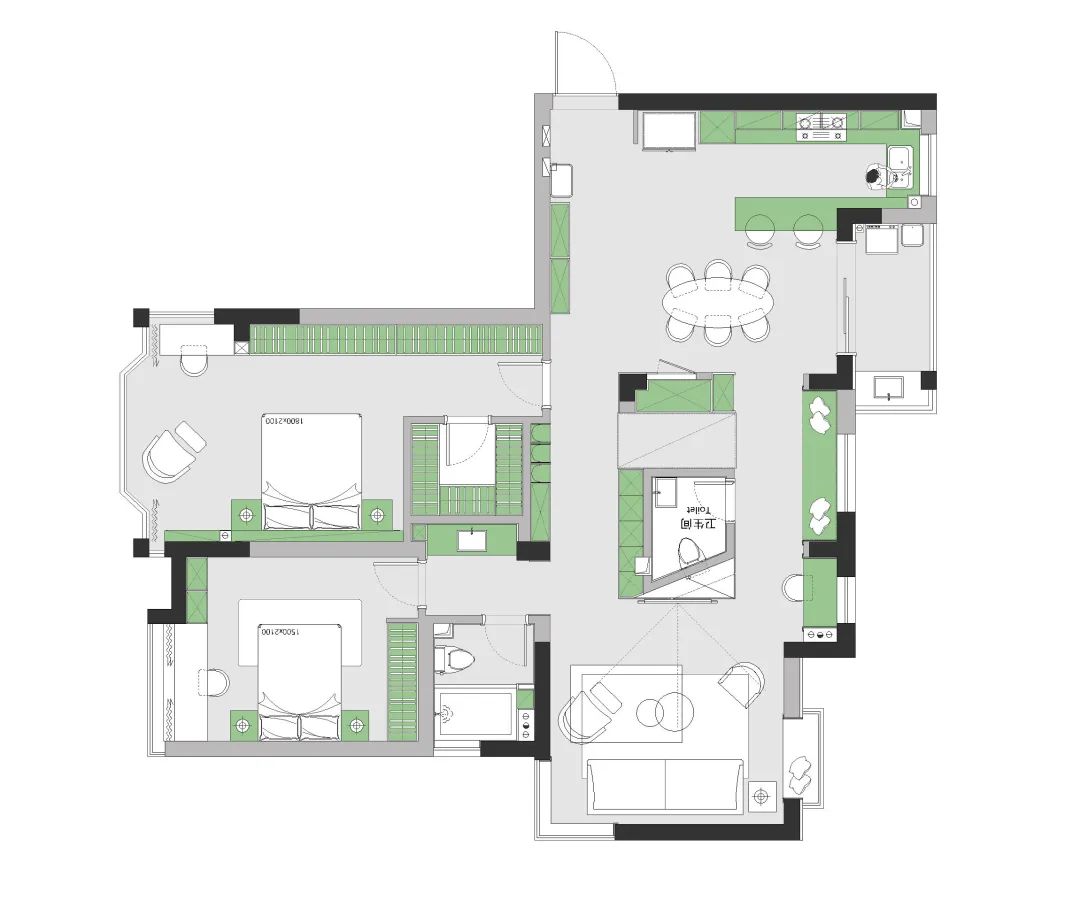 浙大旁的复古暖居丨中国杭州丨TK Design-14