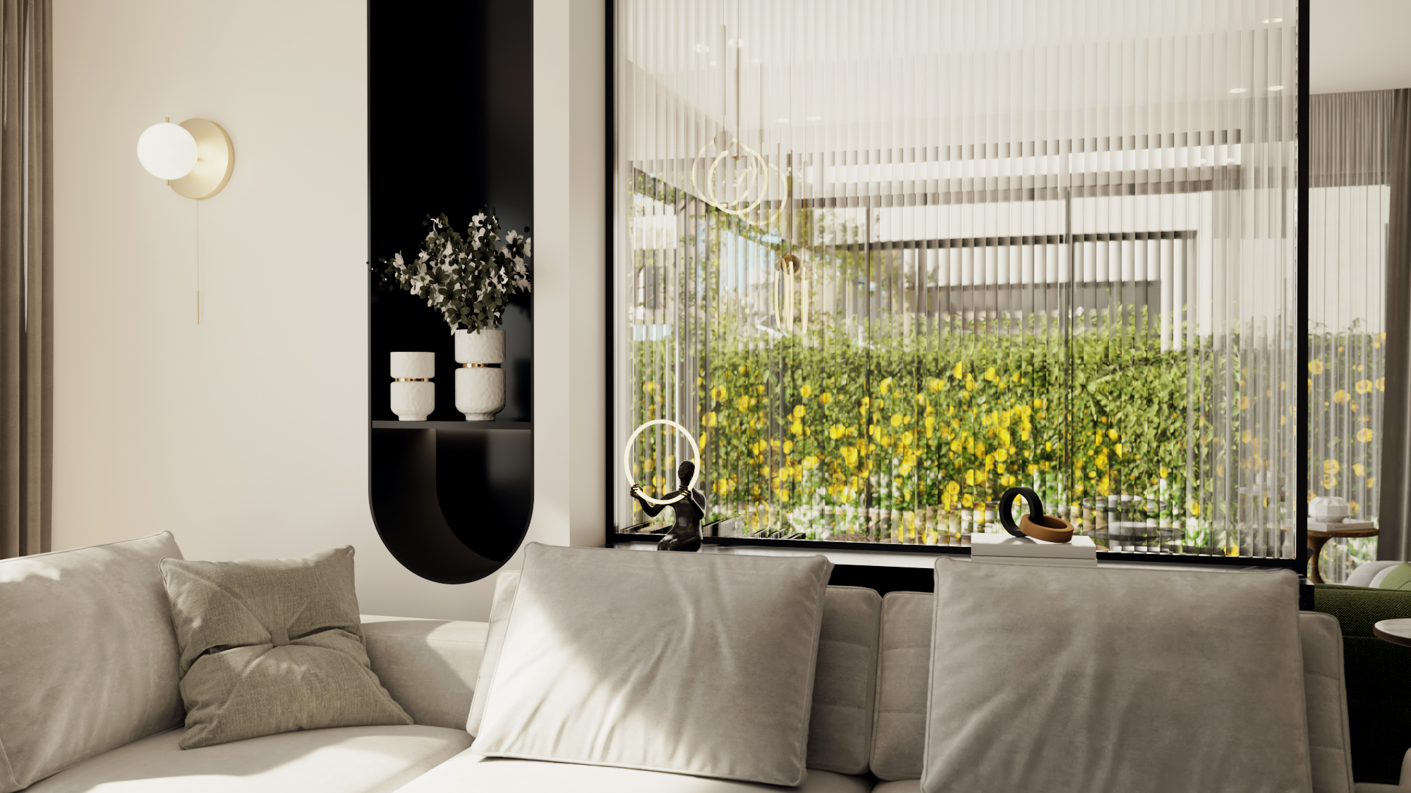 Twin Villa Reception | Rosail City Compound-2