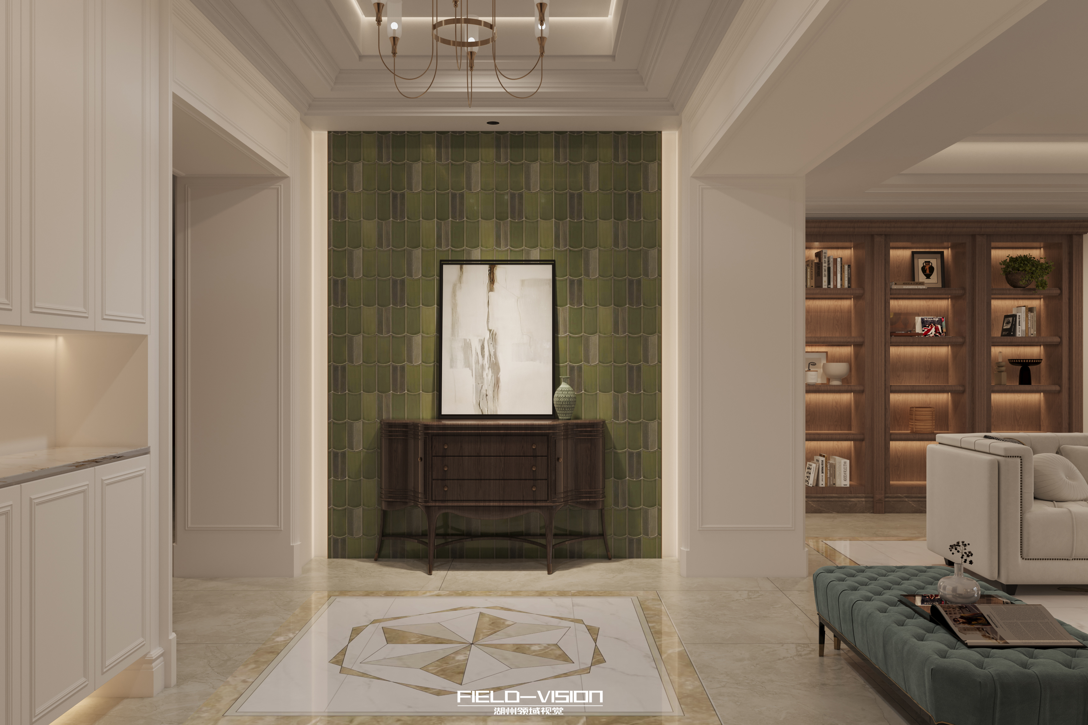 美式乡村风别墅-14