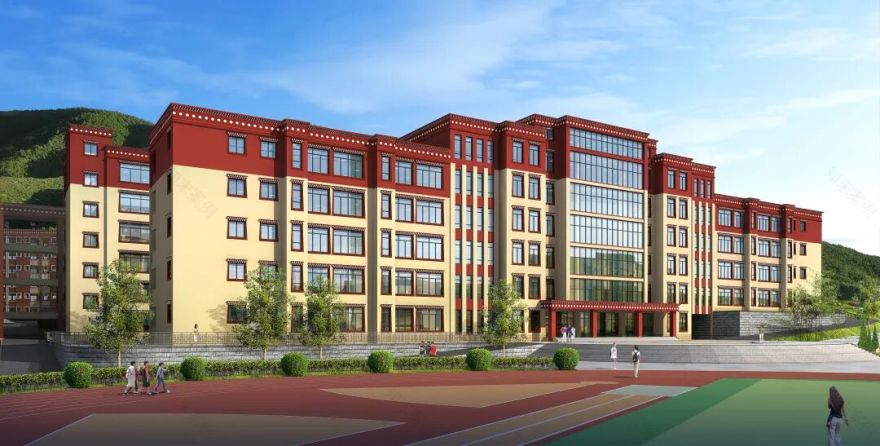 美厦作品|木里县城关第二初级中学建设项目-13