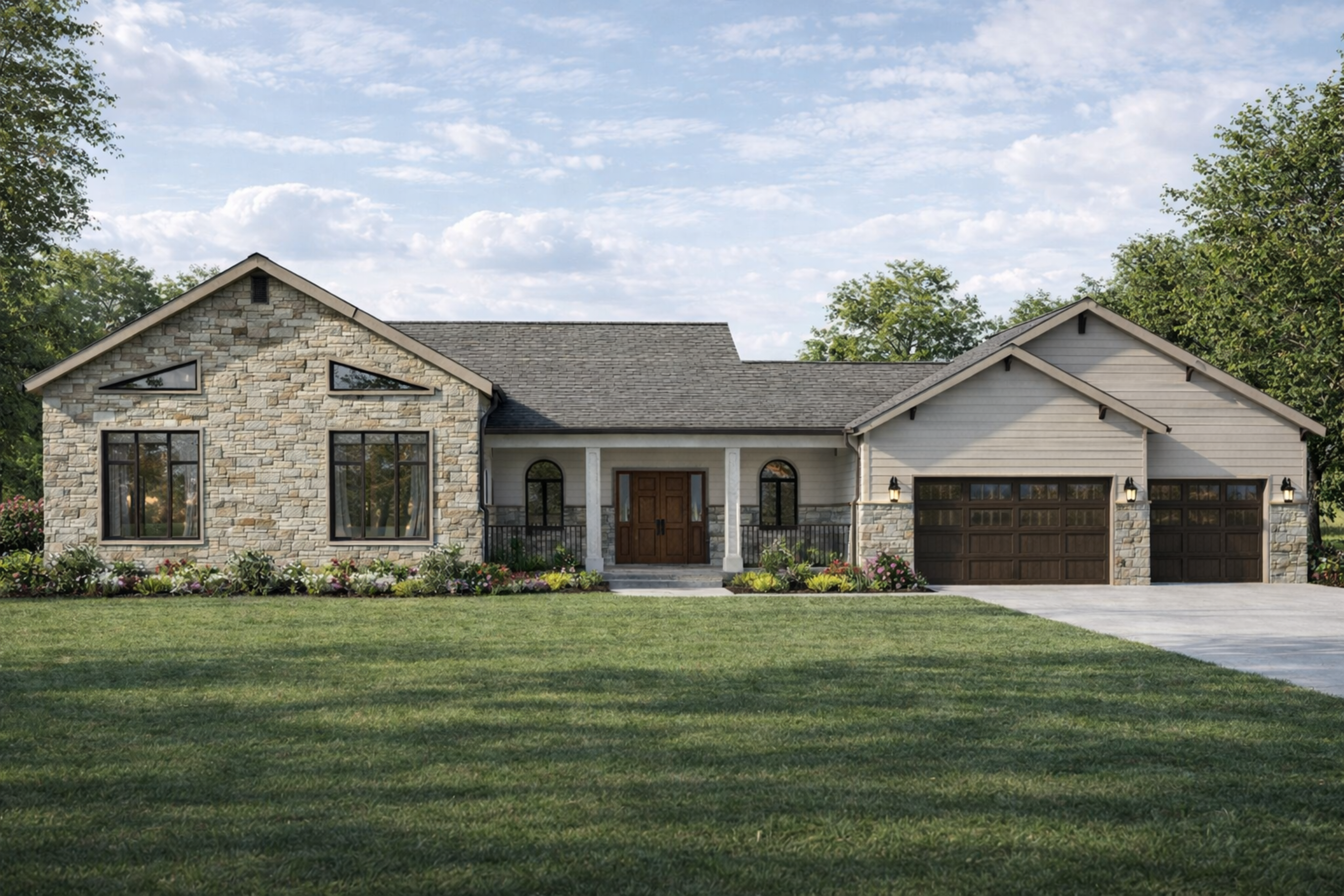 PERMIT PLAN FOR 6,500 SQFT CUSTOM HOME, ELK MOUND, WI-12