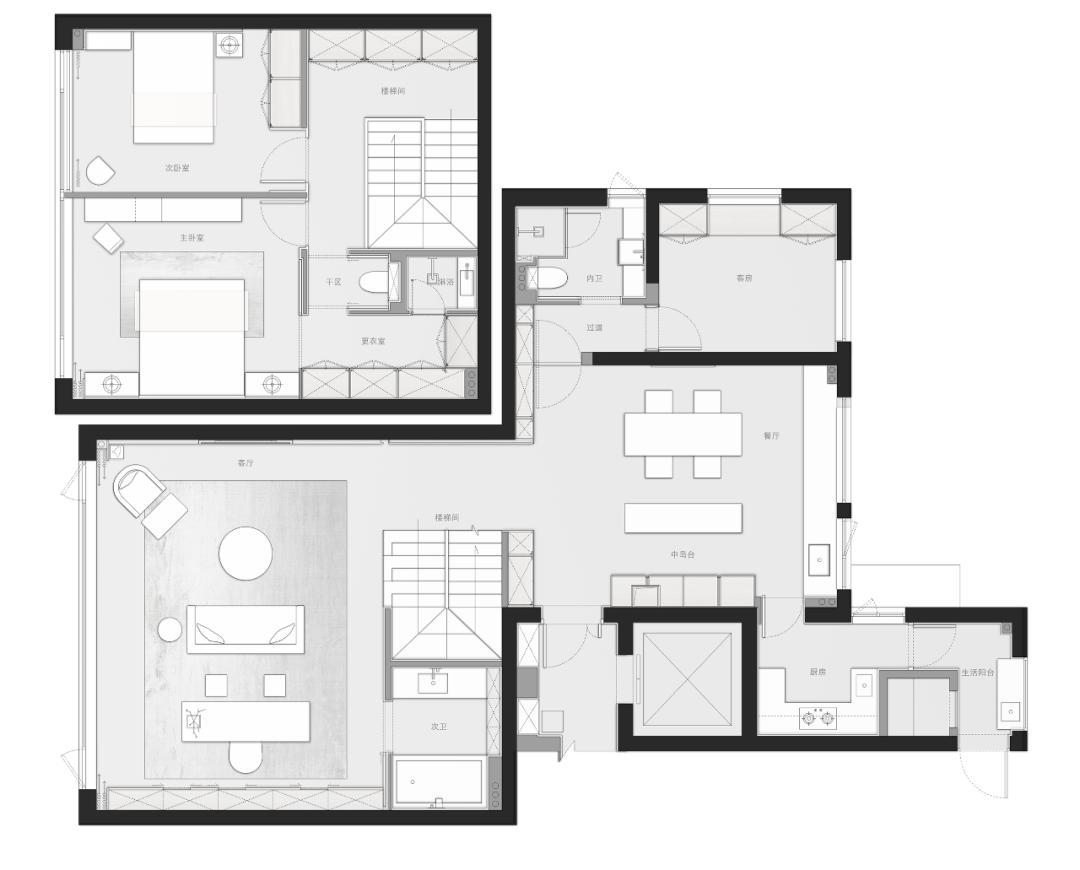 新居丨中国温州丨柒筑空间设计-137