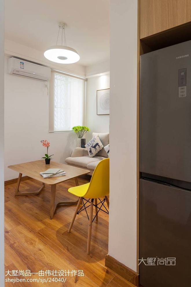 17万元二居50平米装修案例_效果图 - 50㎡公益老房改造· 为父女打造北欧宜居 - 设计本-19