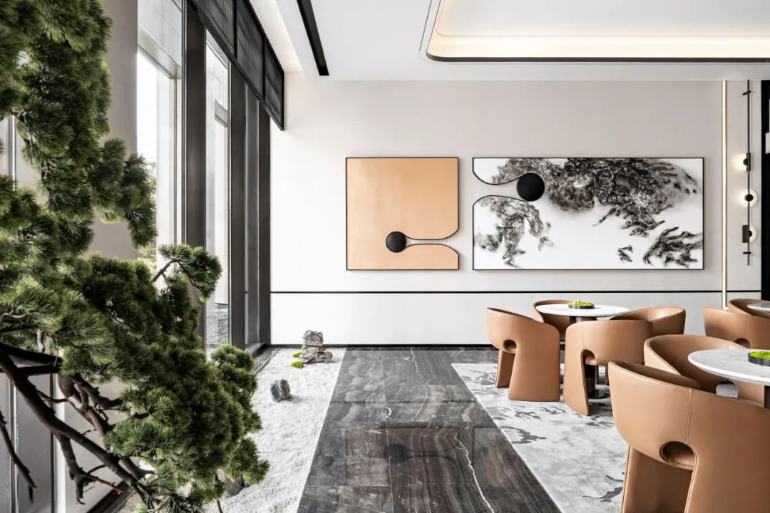 璞辉设计 | 云水禅心，陶柳之下的现代二分法美学-19