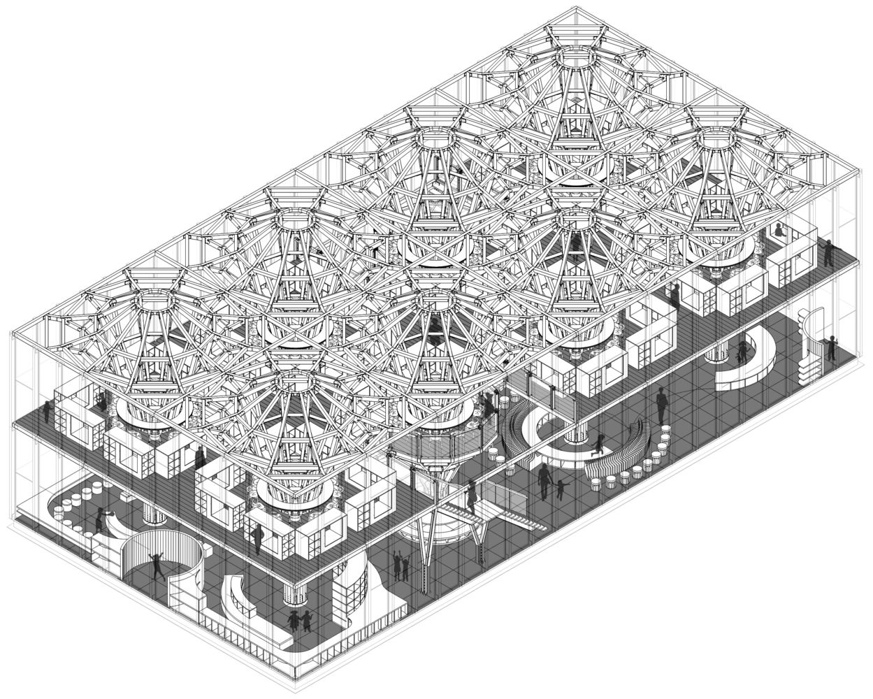 中国龙富社区中心 · 灵活环保的临时建筑-10