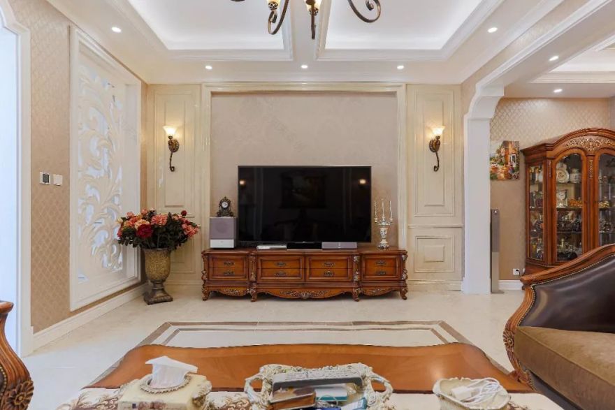 香湖 35#奢美式,高建君打造和谐居家的艺术空间-40