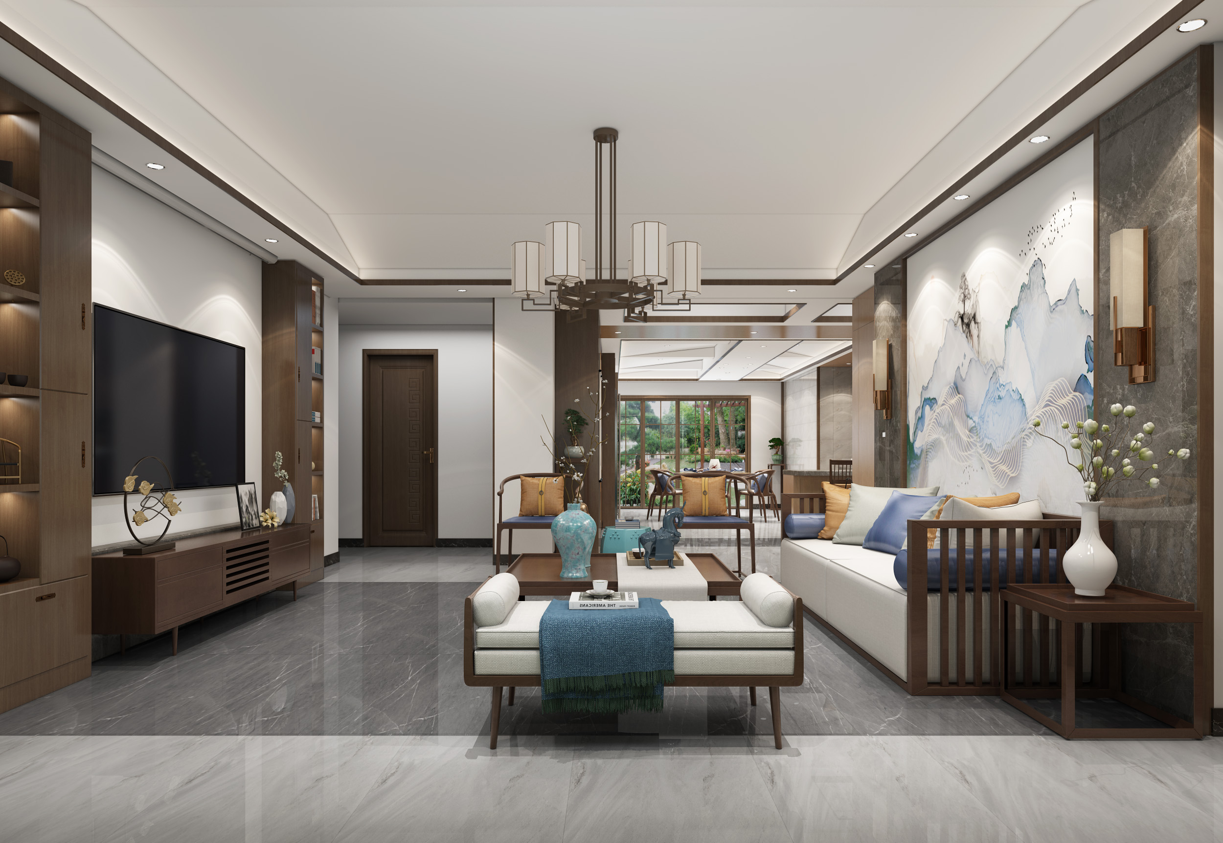 四川宜宾尚观设计· 典雅大平层三代同堂生活空间-8