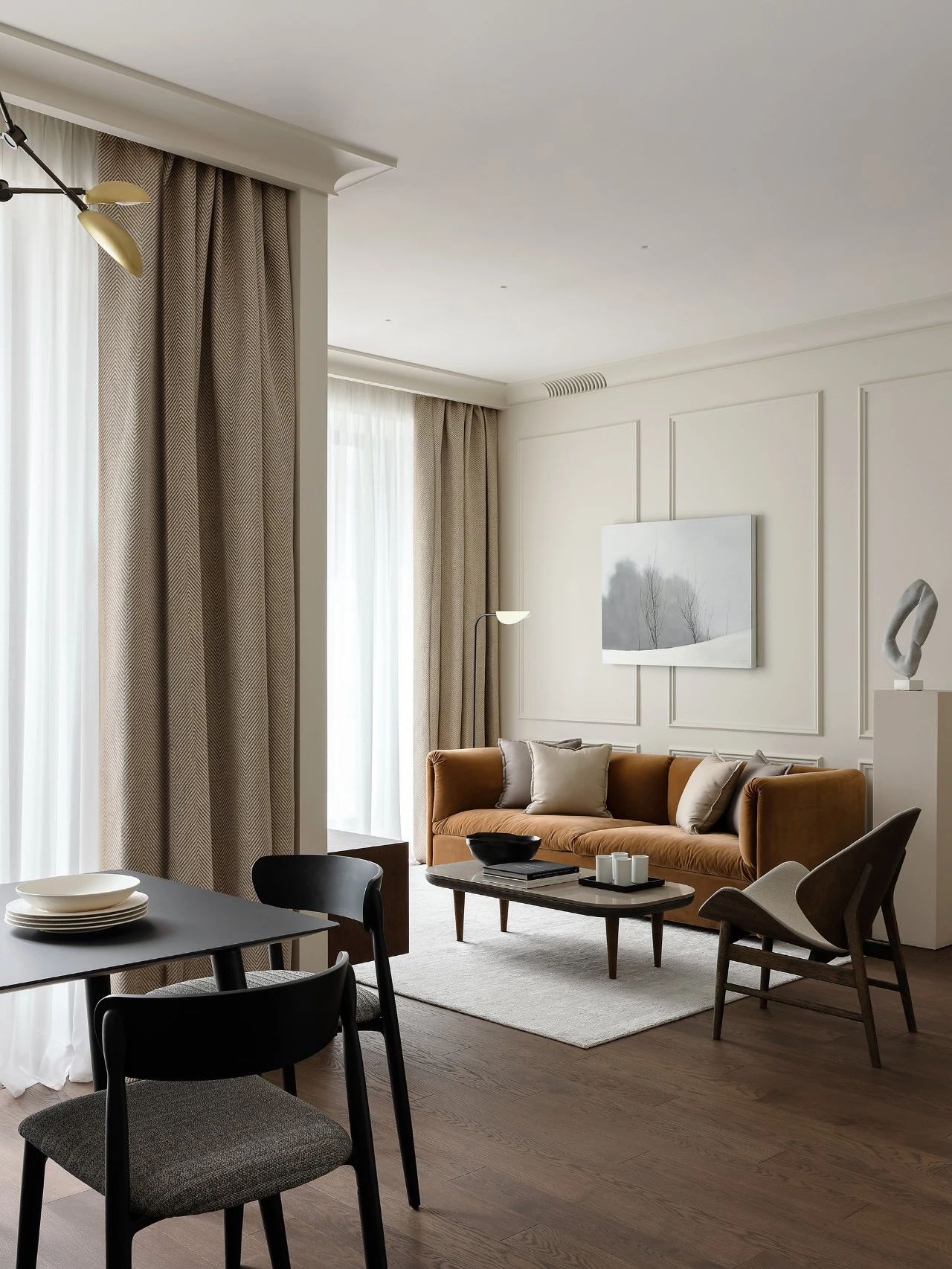 82㎡的四口之家，宁静的舒适感！-9