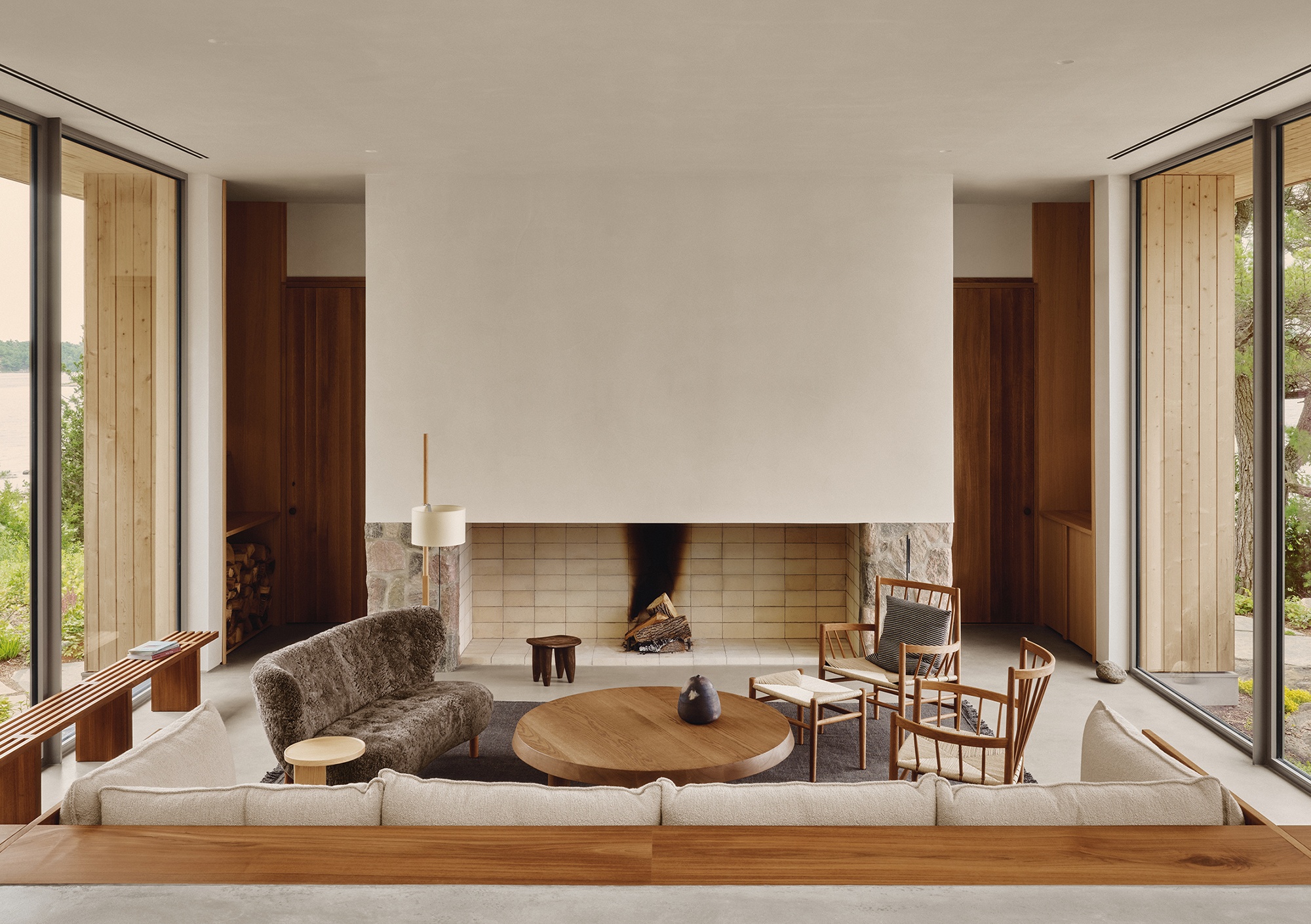 Pine Island Cottage 住宅(松岛小屋)丨加拿大丨Bureau Tempo 与 Thom Fougere Studio-6