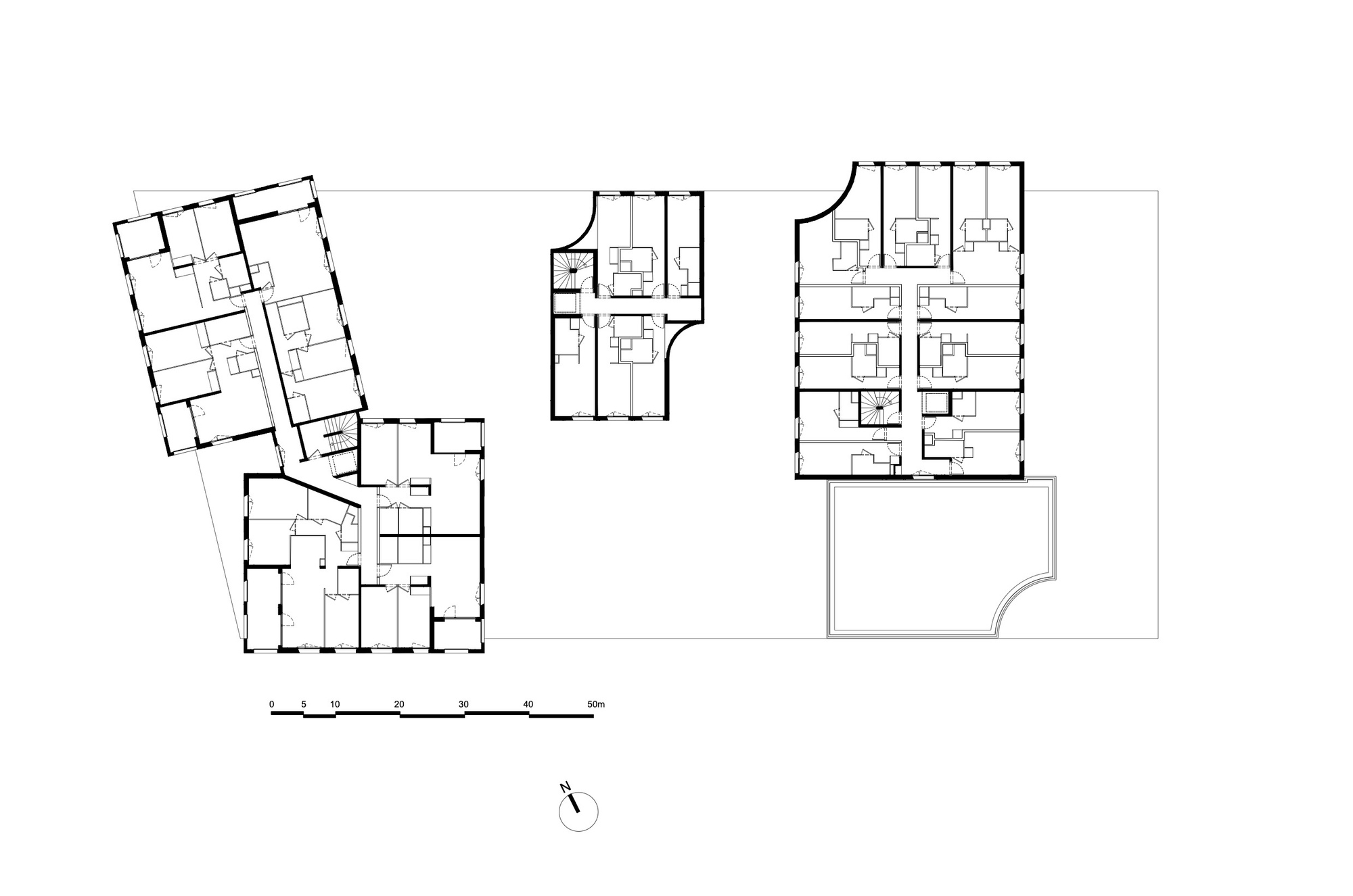 Les Formes Hautes 住宅综合体丨法国图卢兹丨Atelier Stéphane Fernandez-25