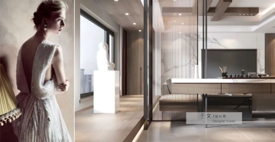 解构主义大平层设计,打造都市精致生活-3