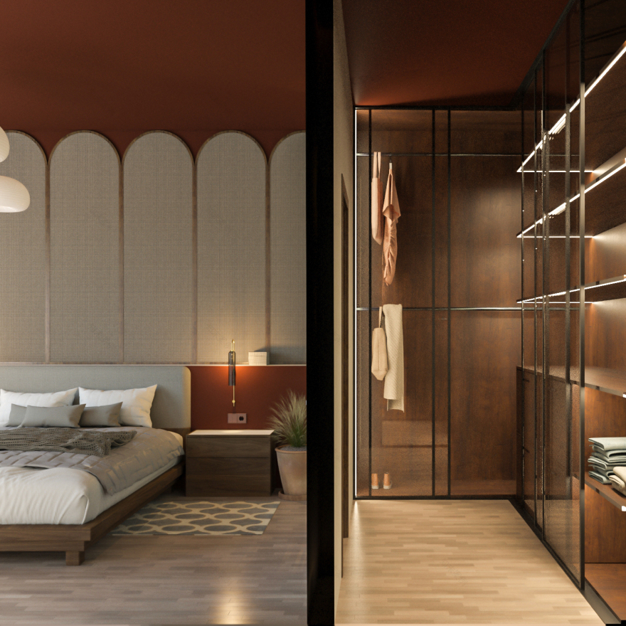 乌克兰基辅地区私人住宅室内设计项目-33