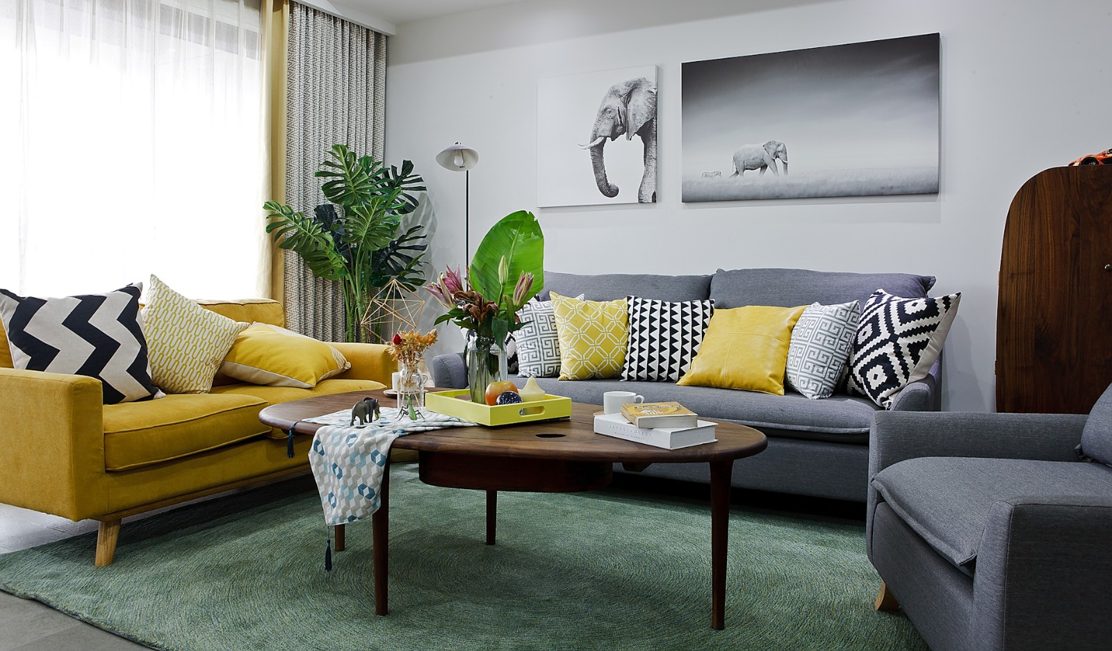 绿城翡翠城北欧风家装实景-2