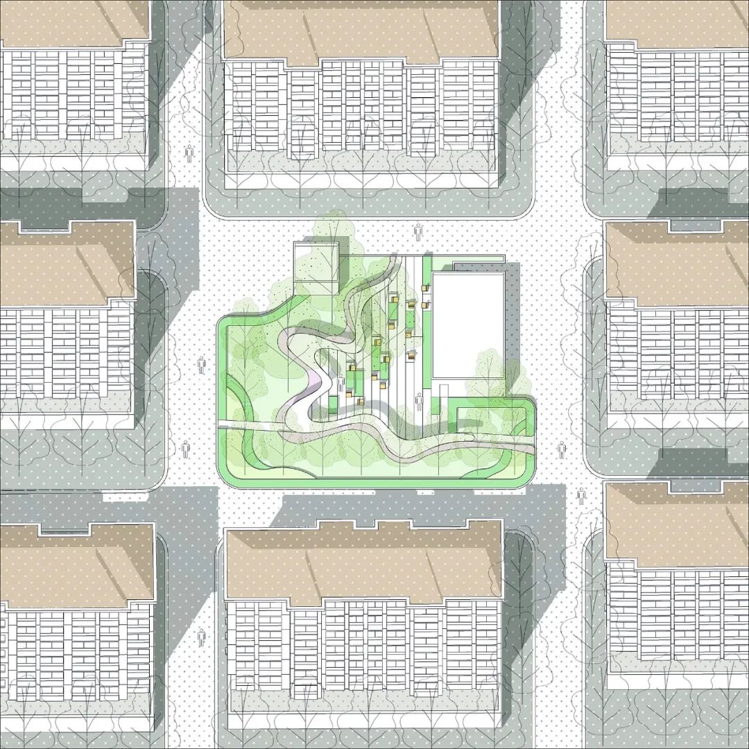 后疫情时代社区花园更新设计 | 翔殷三村社区花园-31