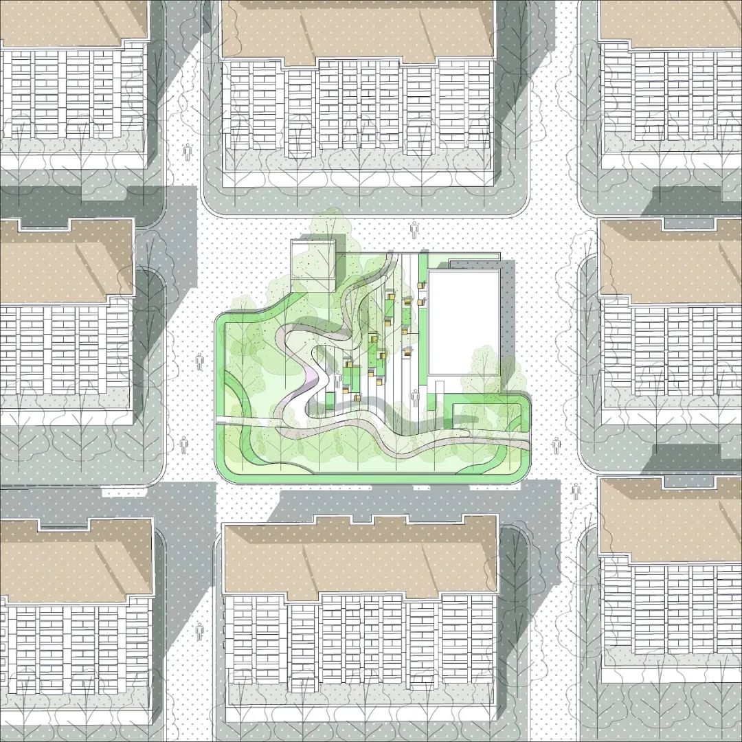 后疫情时代社区花园更新设计 | 翔殷三村社区花园-31