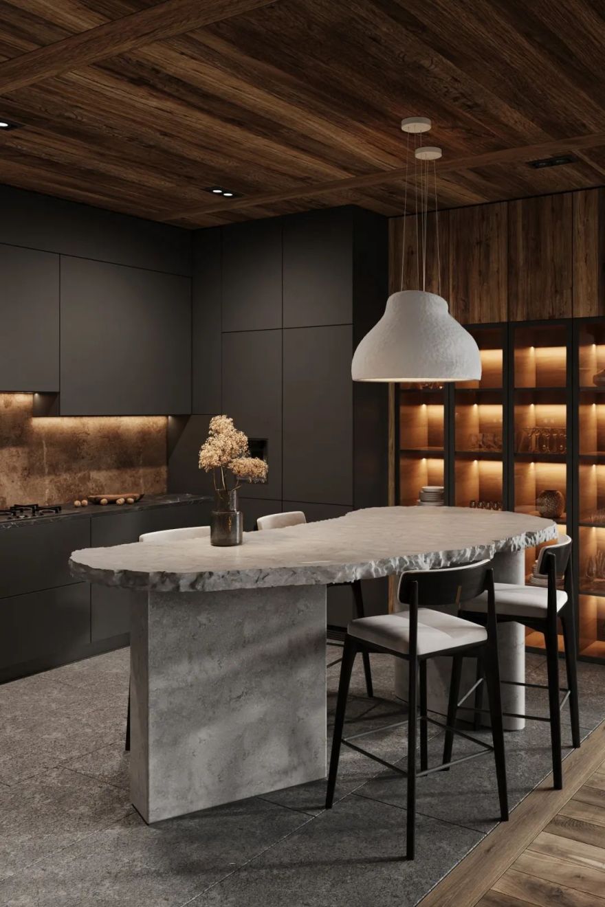 香港大禾设计 | 返璞归真,大自然中的住宅-34