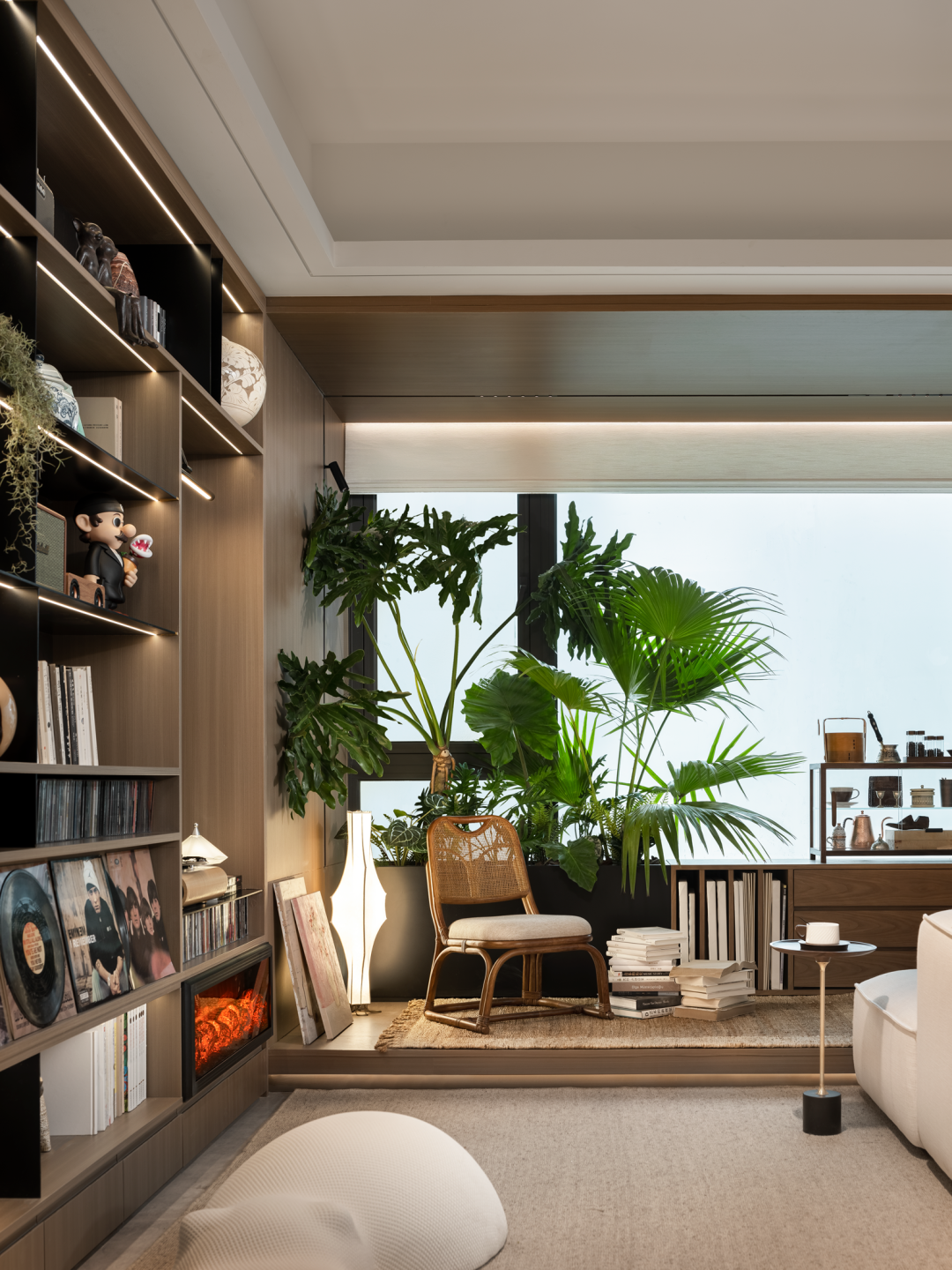 重庆万科星光天空之城C2户型样板房丨中国重庆丨深圳GNU金秋设计（硬装）-8