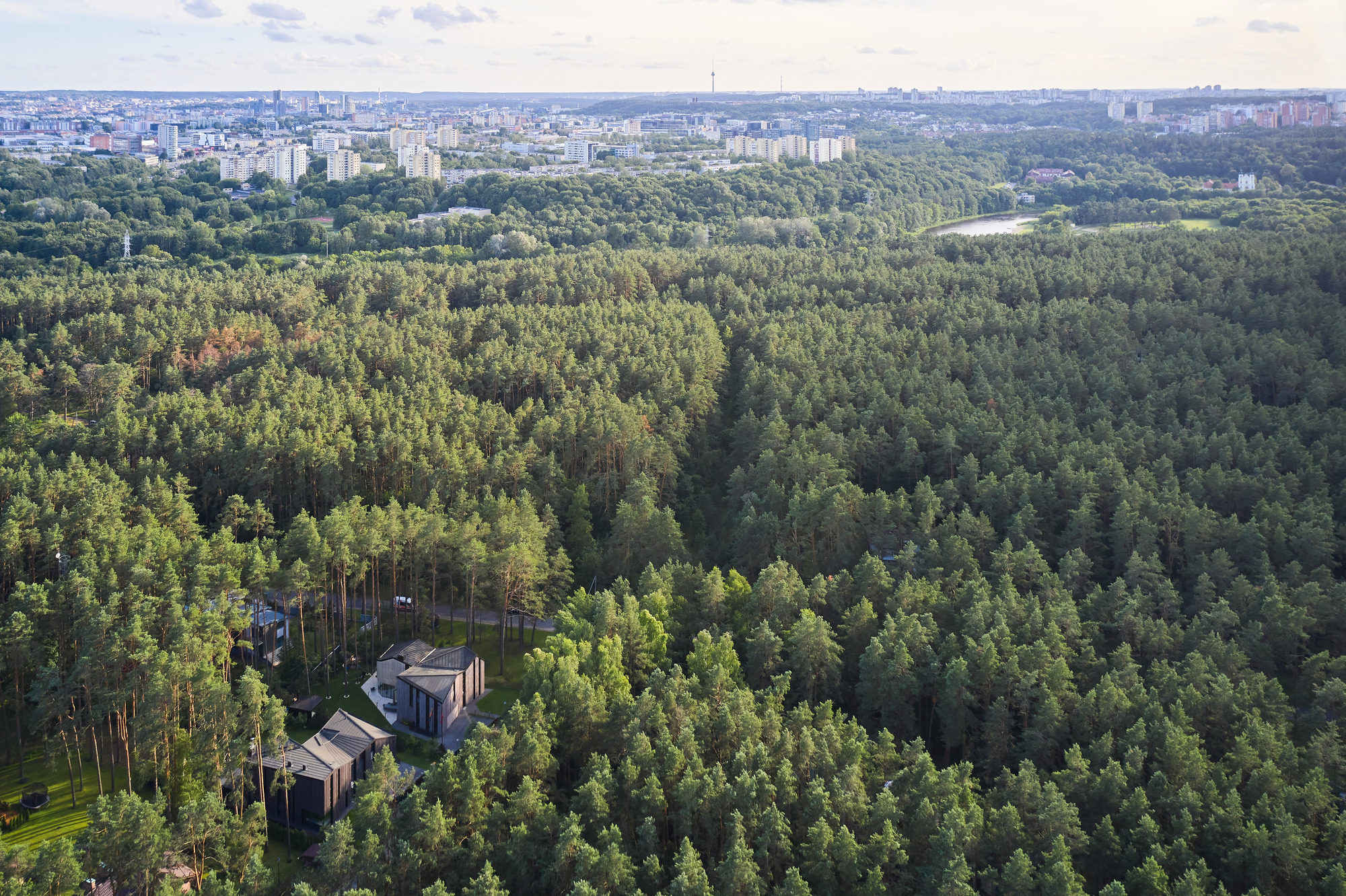 森林中的房屋丨立陶宛维尔纽斯丨Architektūros linija-47