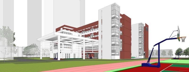 广州西关广雅实验学校 · 范铁的现代教育空间设计-30