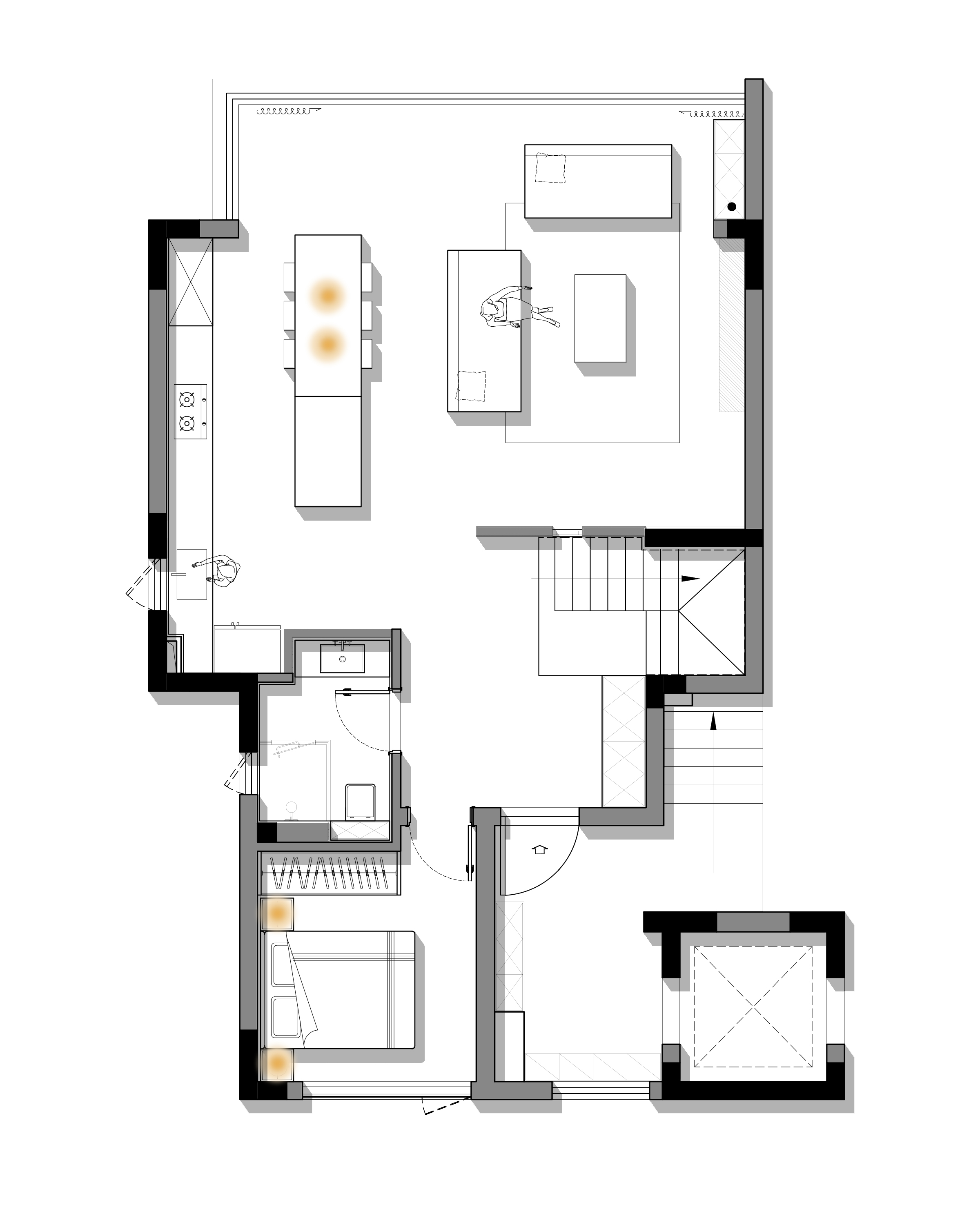 《汐间》248㎡中古混搭 · 宏福樘实景丨中国朝阳-79