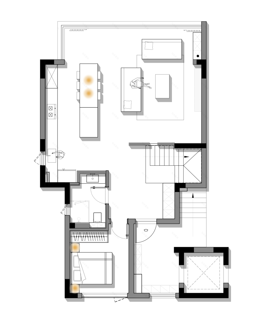 《汐间》248㎡中古混搭 · 宏福樘实景丨中国朝阳-79