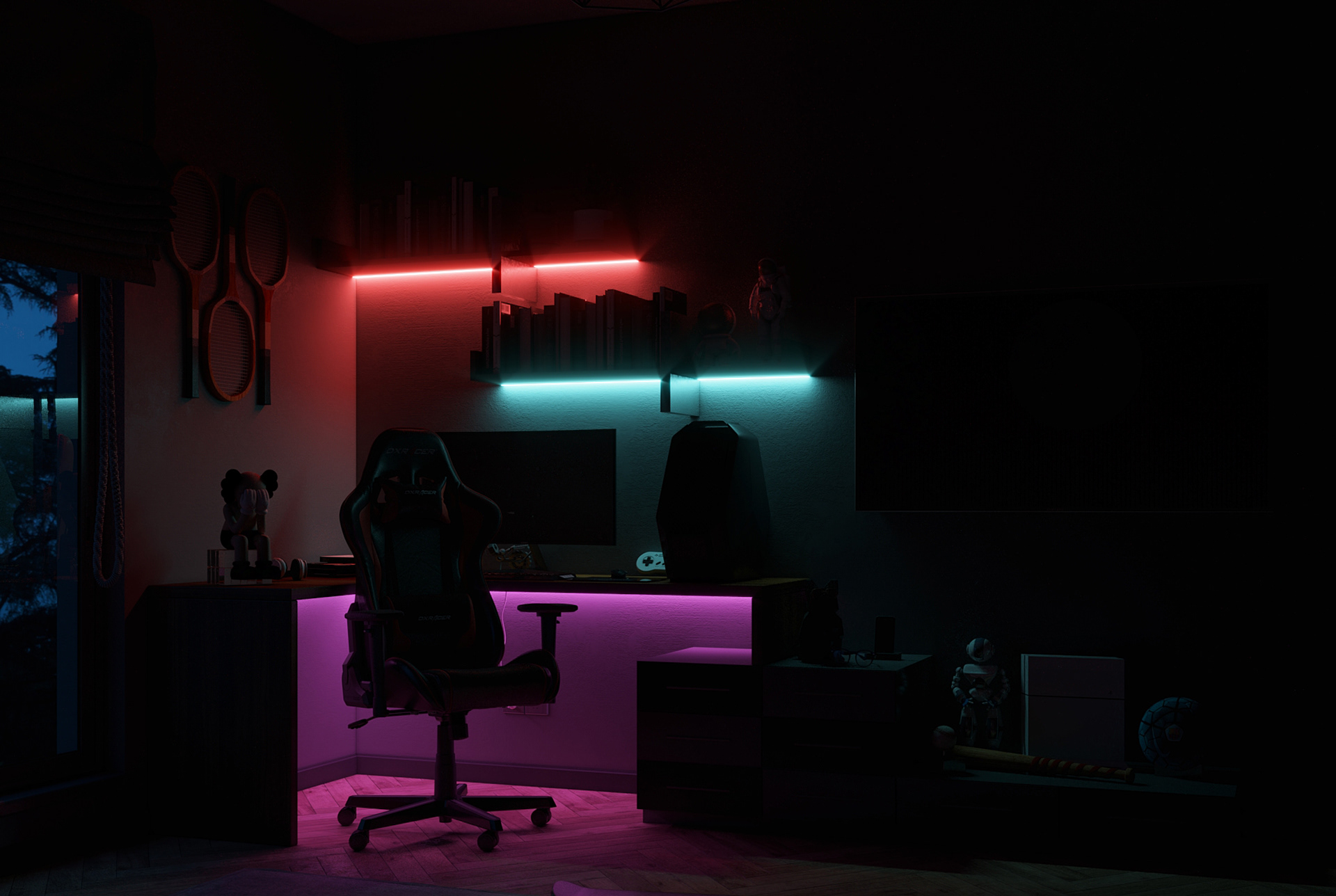 现代卧室设计丨埃及开罗丨Ahmed Zakaria Hamza-15