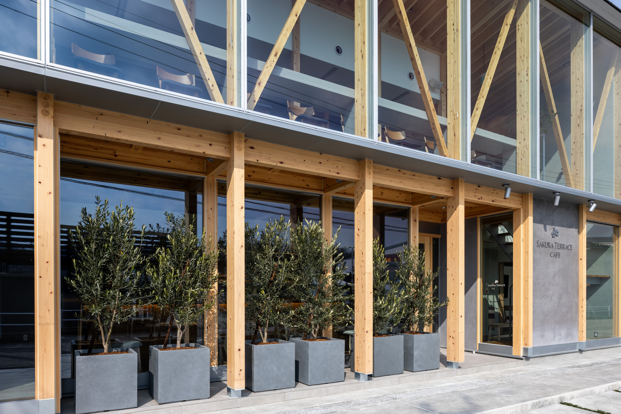 Café with a Large Tree in the Middle of Town  / Kazuto Nishi Architects + toitdesign-24